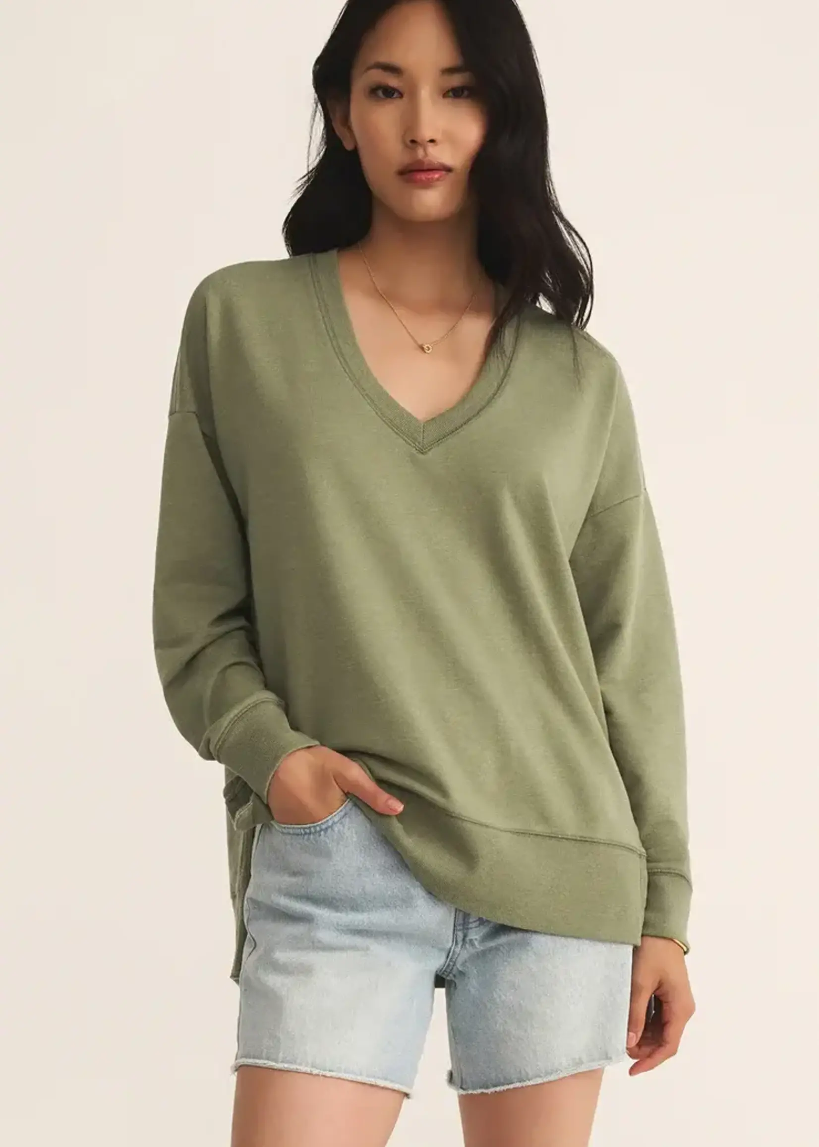 Z SUPPLY Modern V-Neck Weekender