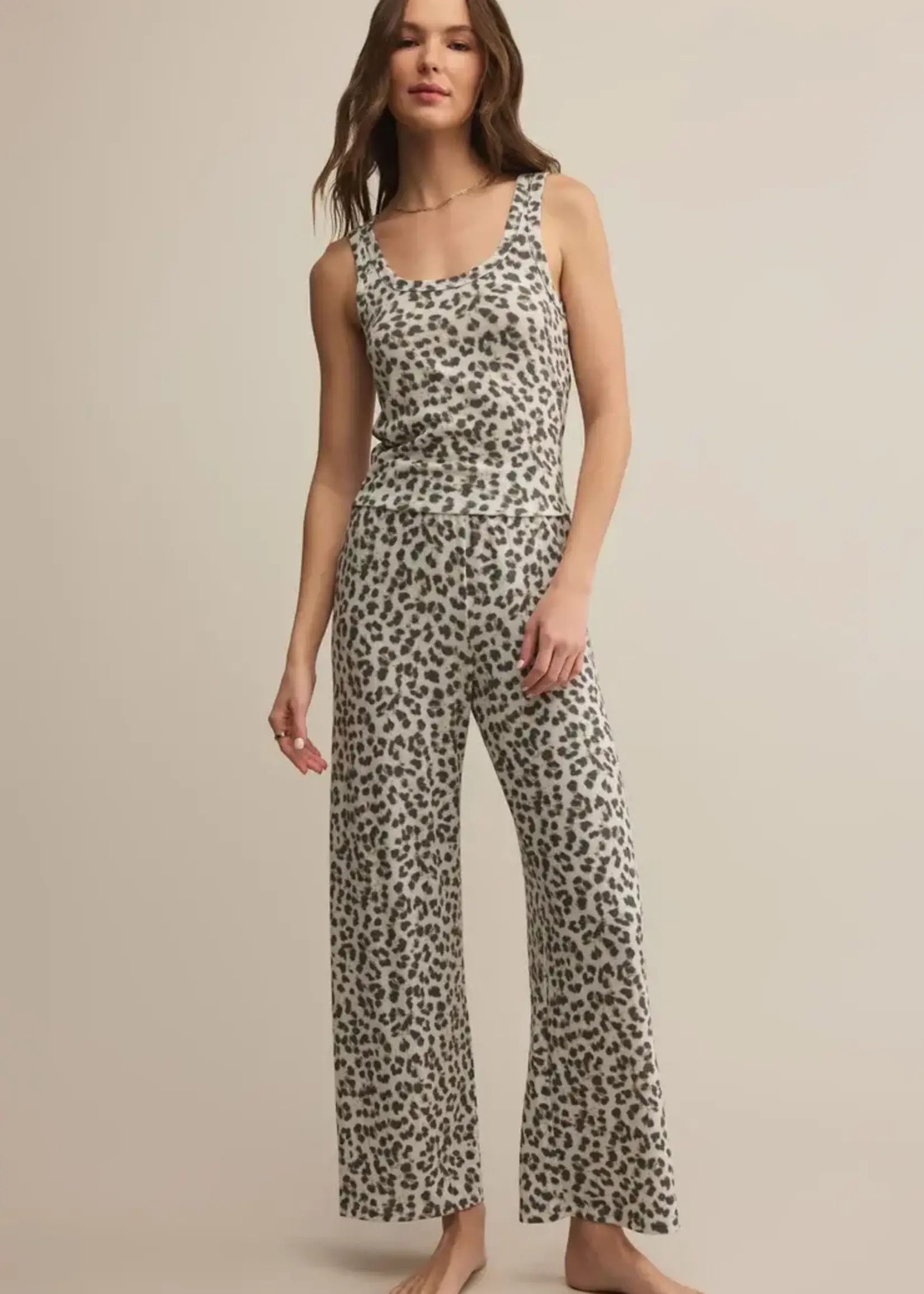Z SUPPLY Luxe Leopard Tank