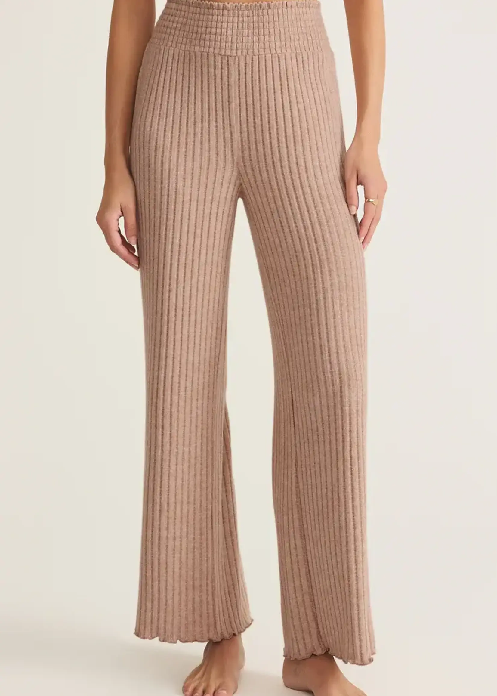 Z SUPPLY Dawn Smocked Rib Pant