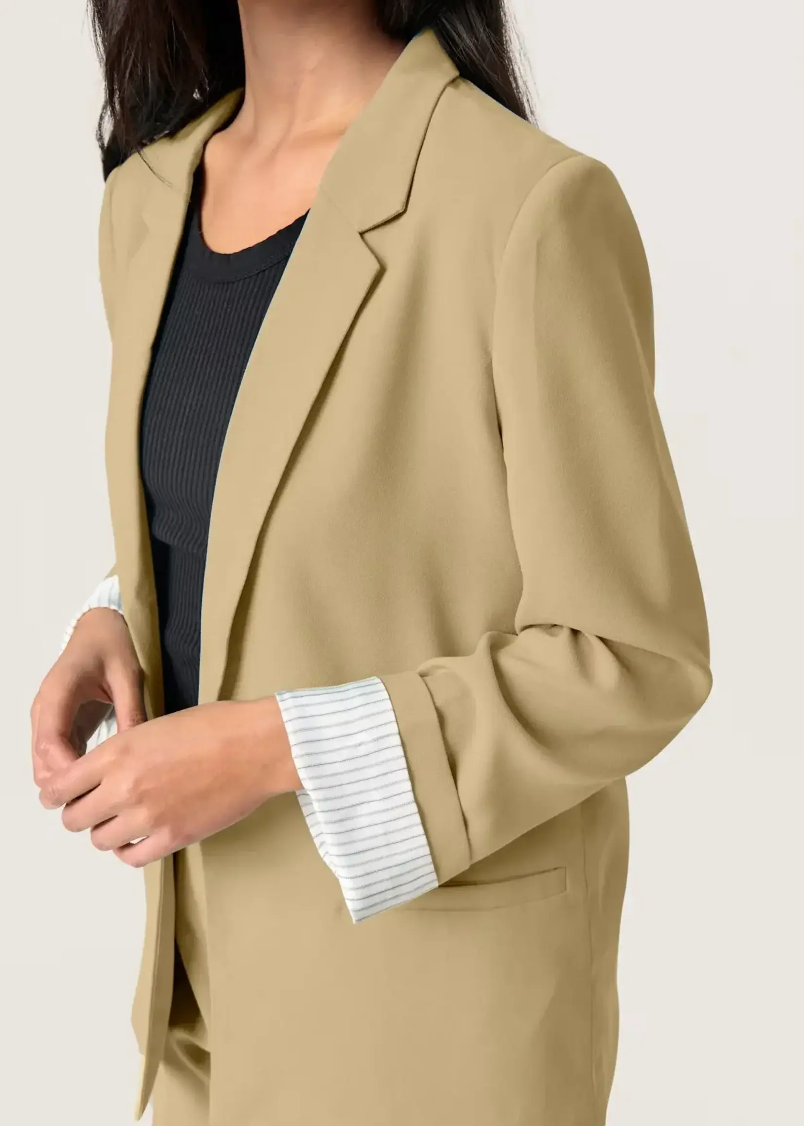 Soaked in Luxury Shirley Fold-Up Blazer