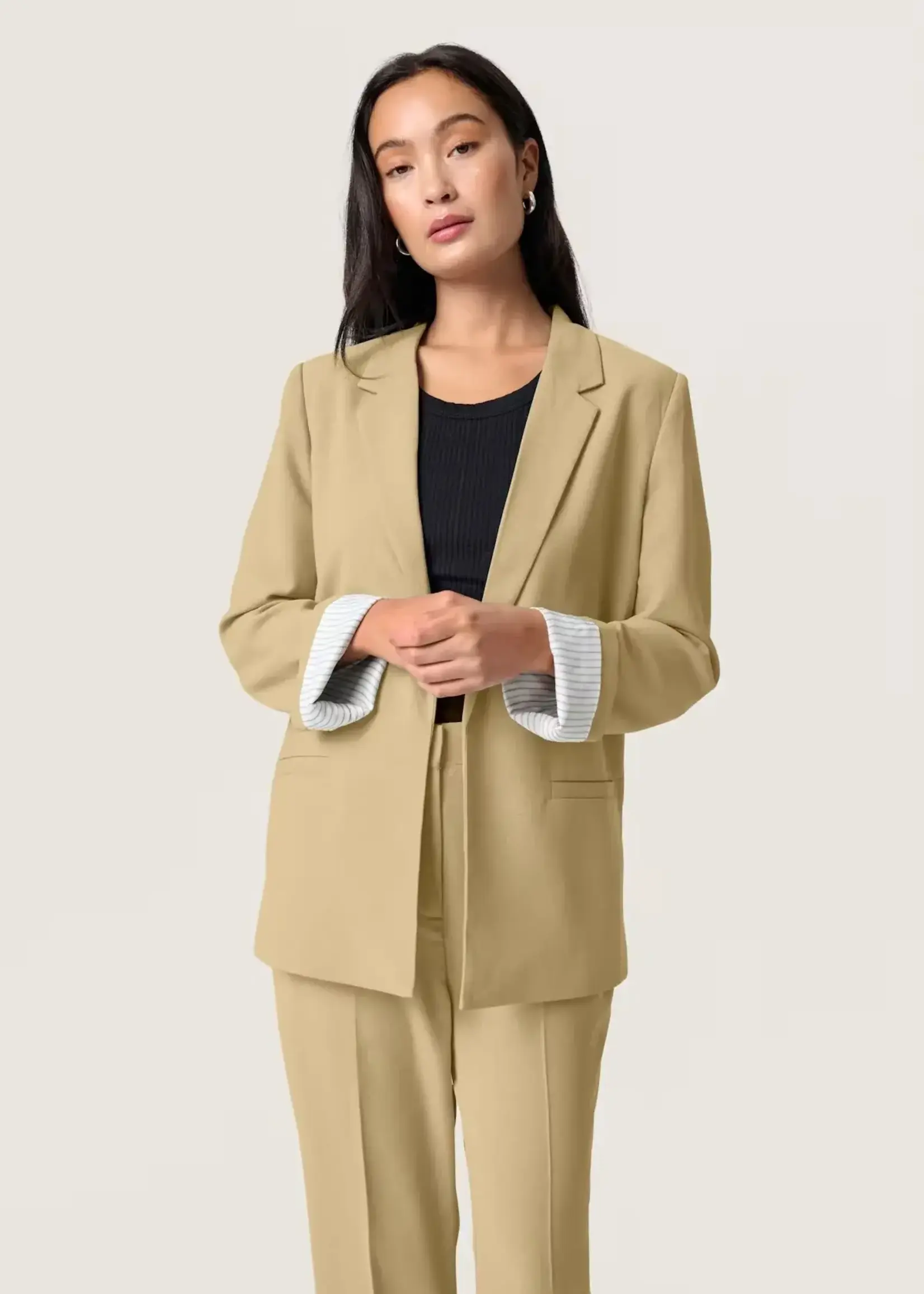 Soaked in Luxury Shirley Fold-Up Blazer