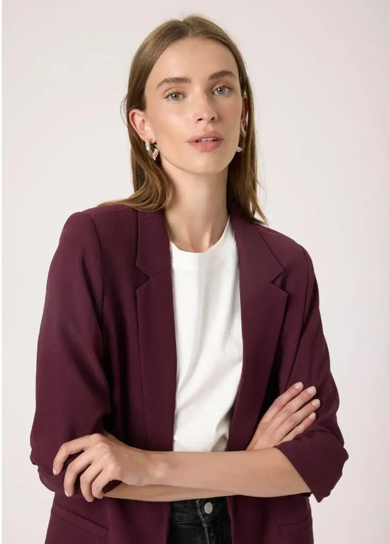 Soaked in Luxury Shirley Short Sleeve Blazer