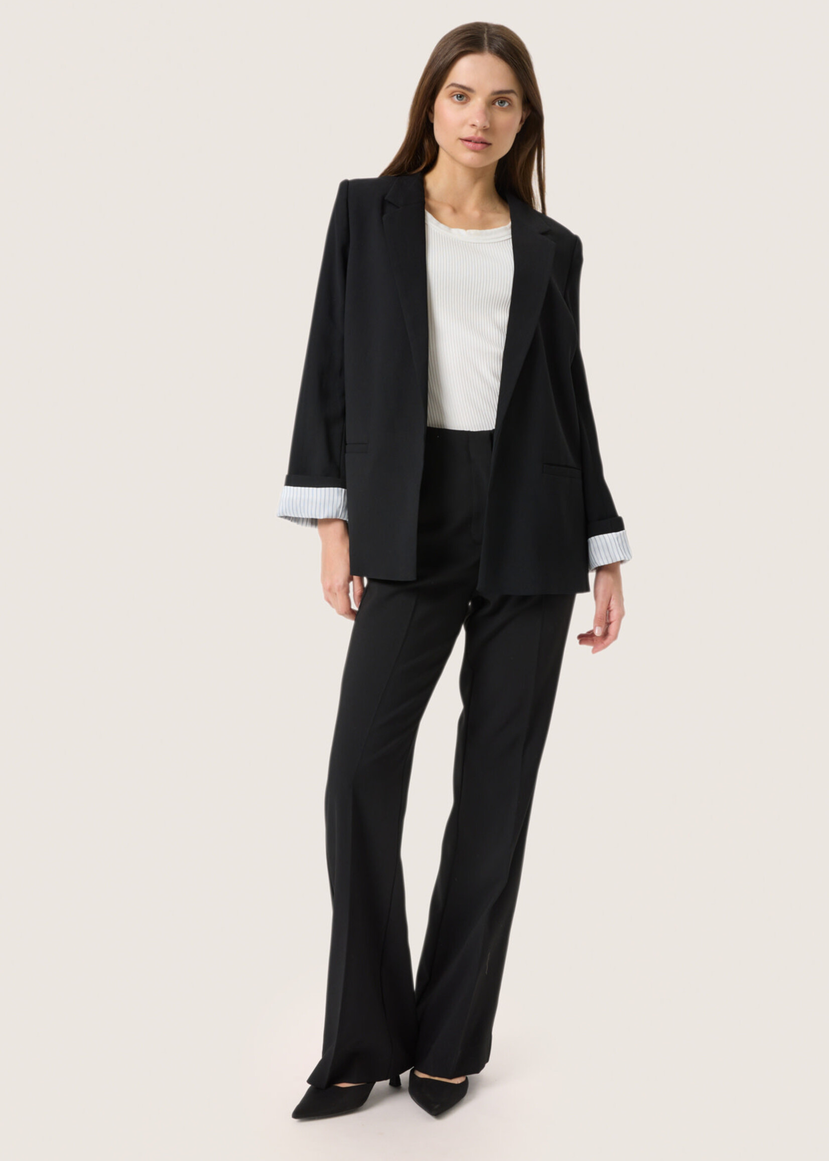 Soaked in Luxury Shirley Fold-Up Blazer