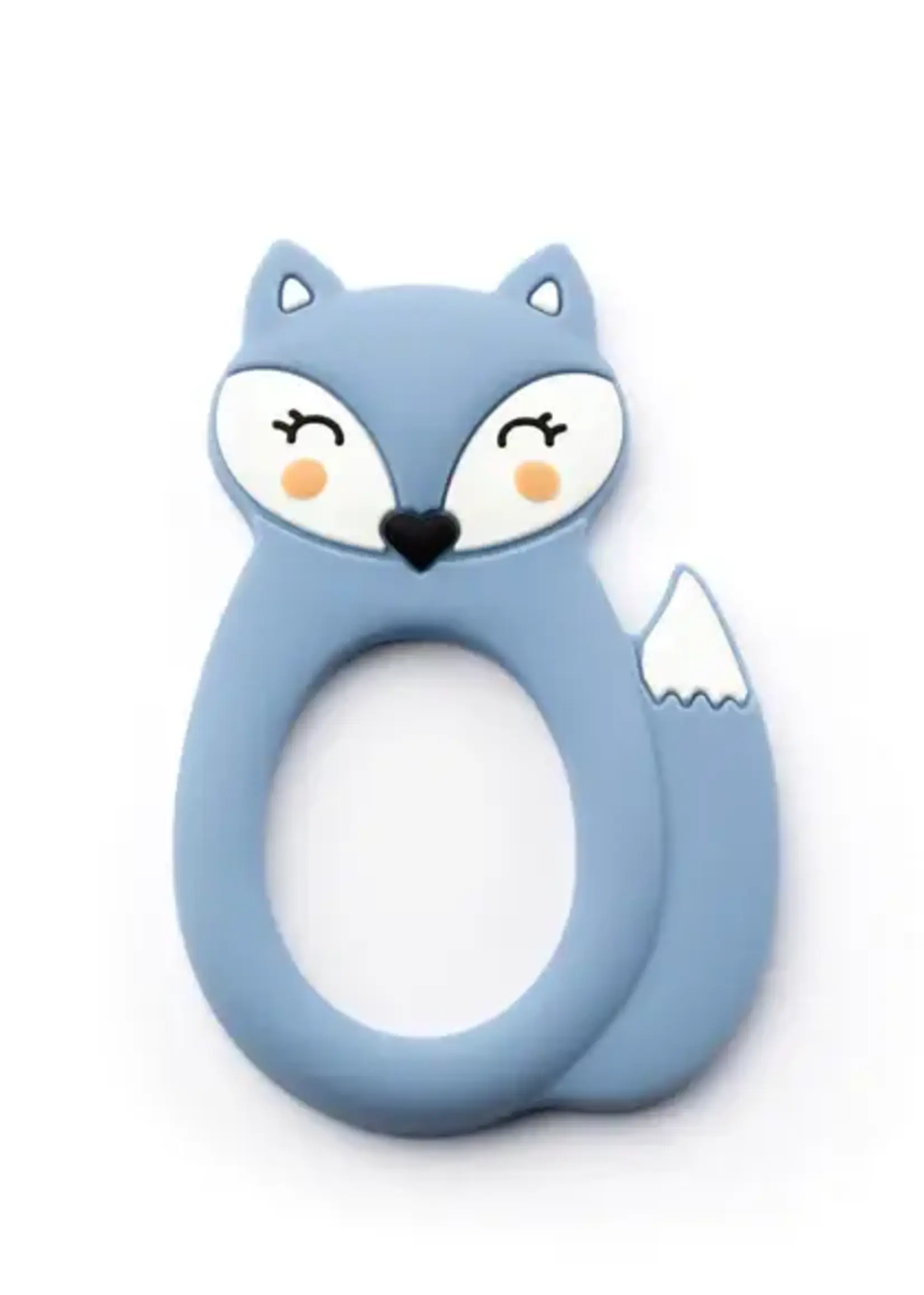 Little Cheeks FOX Teether & Clip