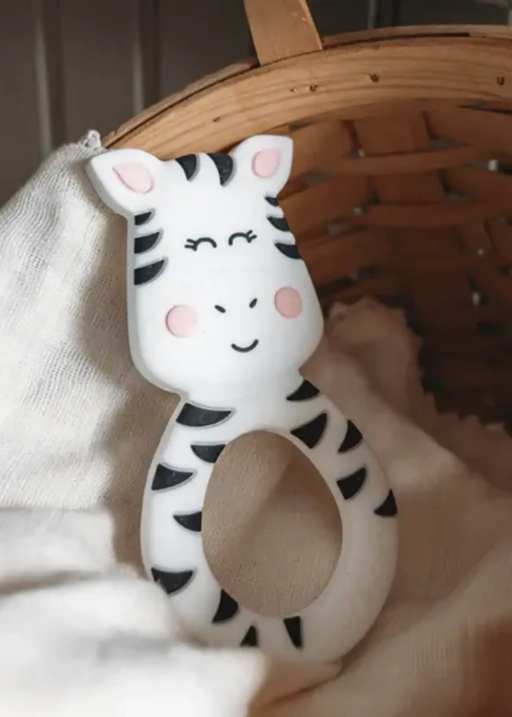 Little Cheeks ZEBRA Teether