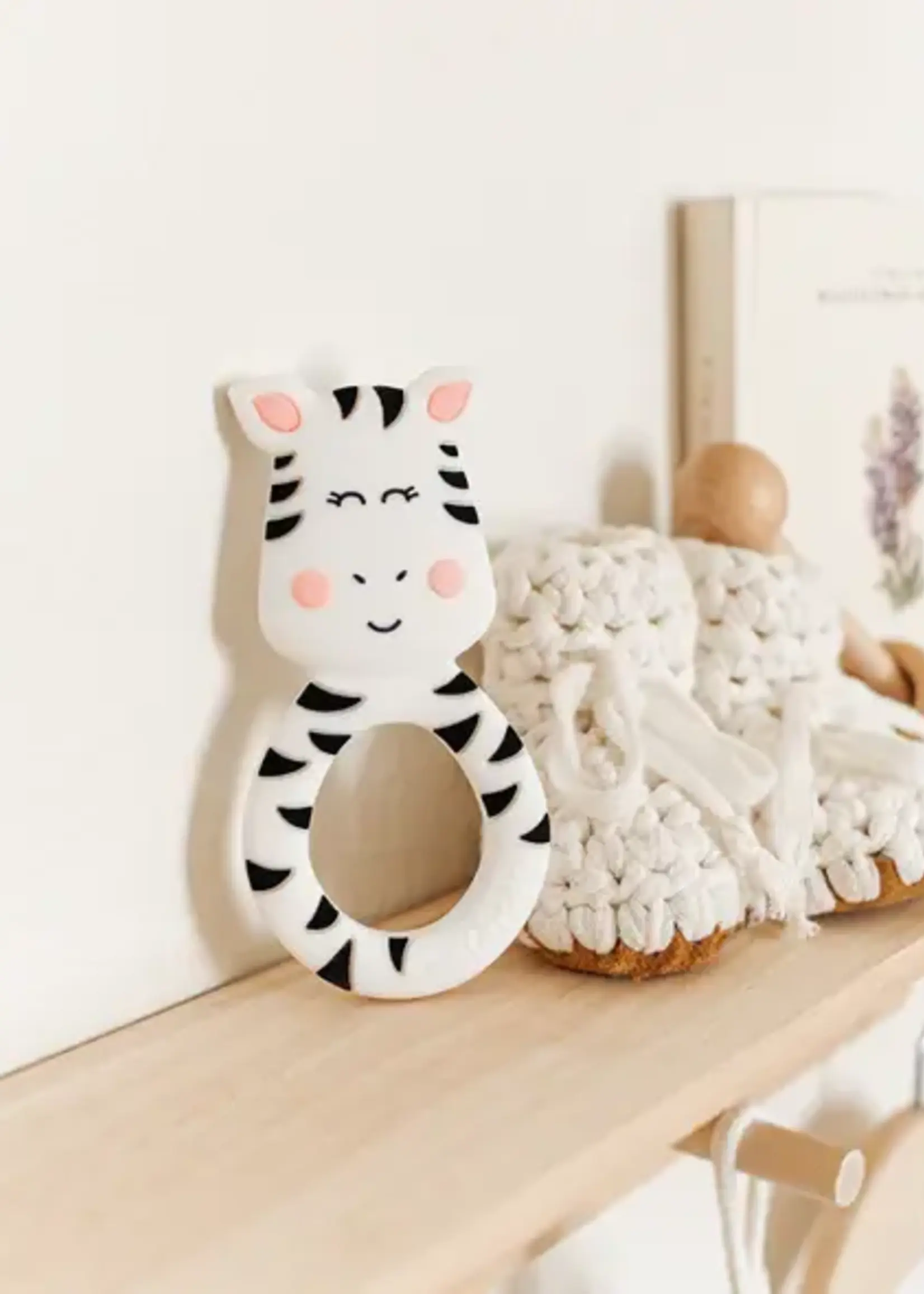 Little Cheeks ZEBRA Teether