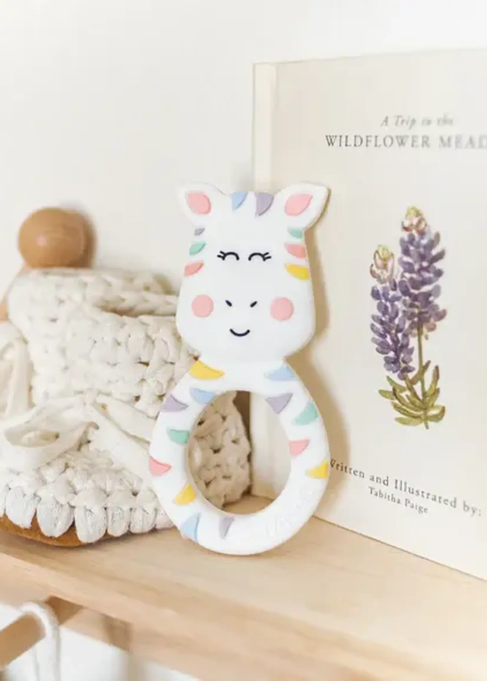 Little Cheeks ZEBRA Teether