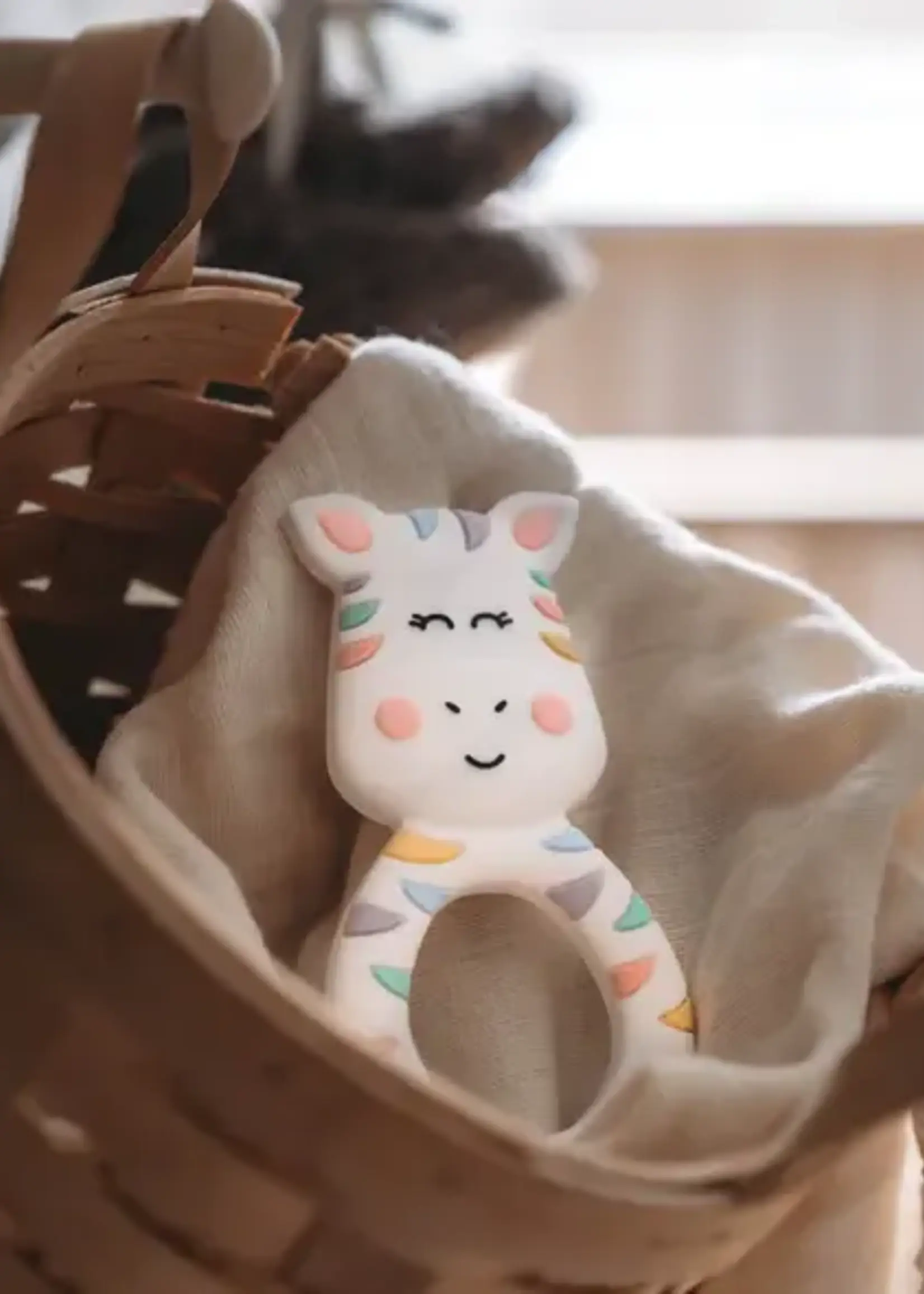 Little Cheeks ZEBRA Teether