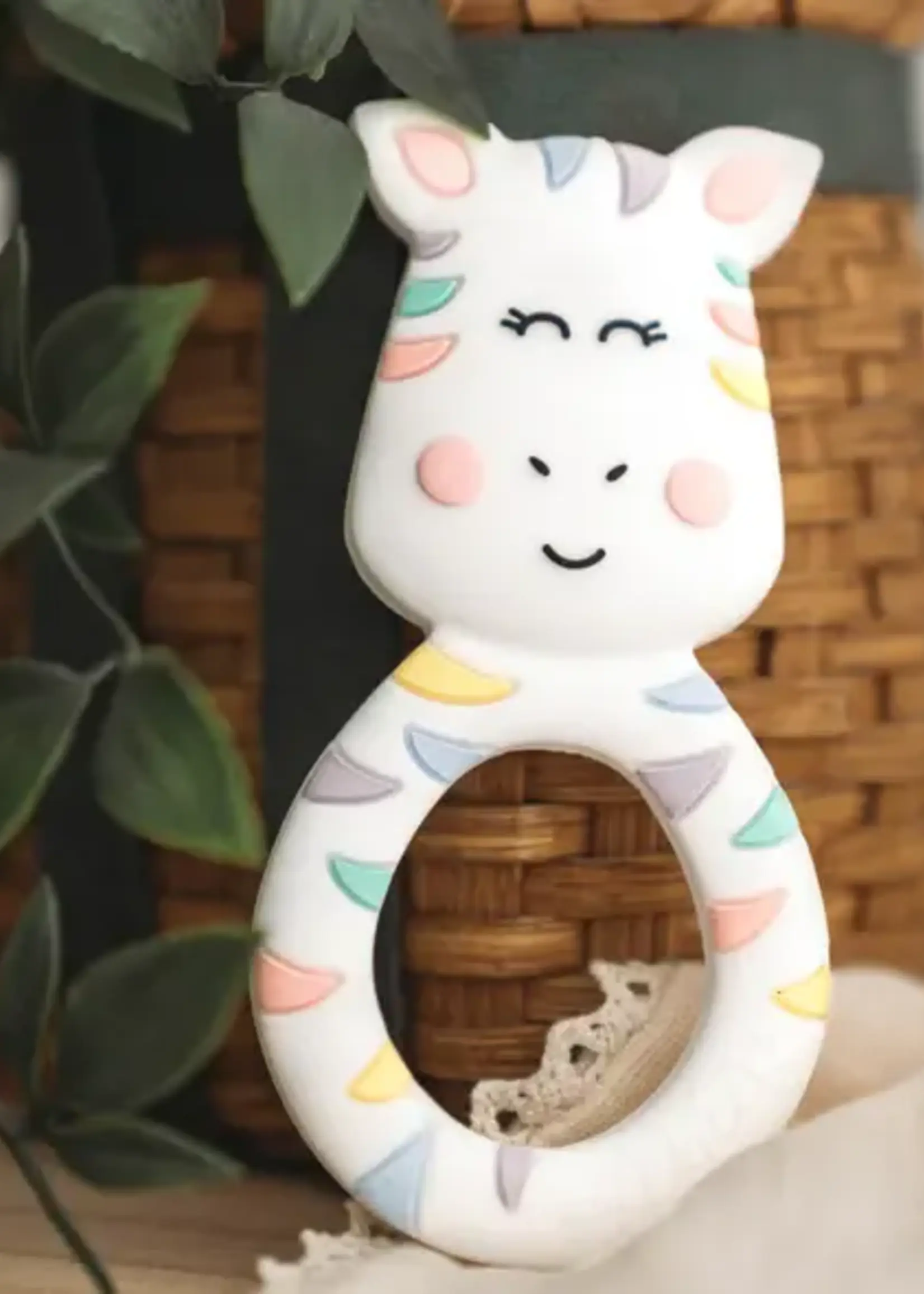 Little Cheeks ZEBRA Teether