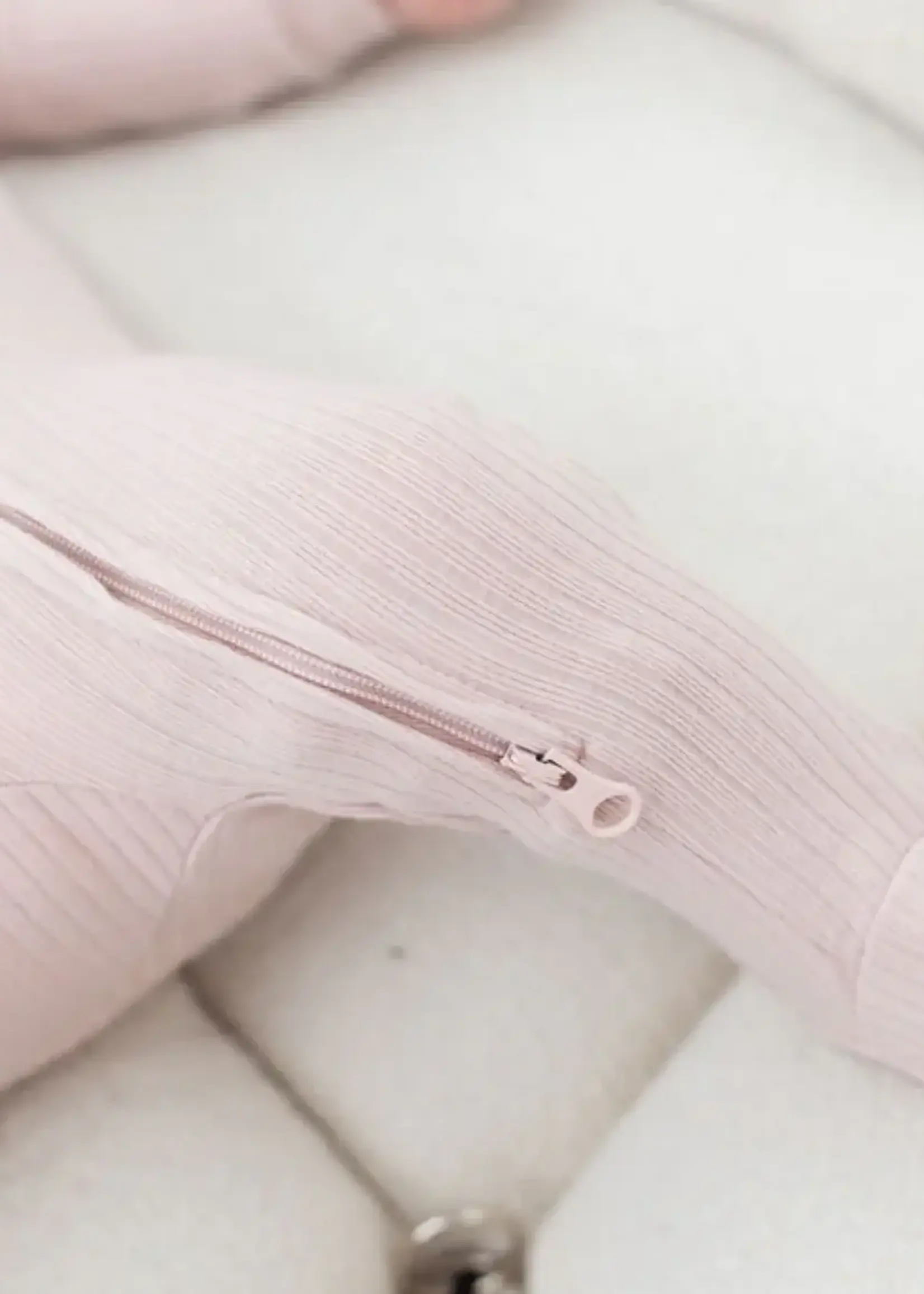 Mila & Co. Ribbed Footie