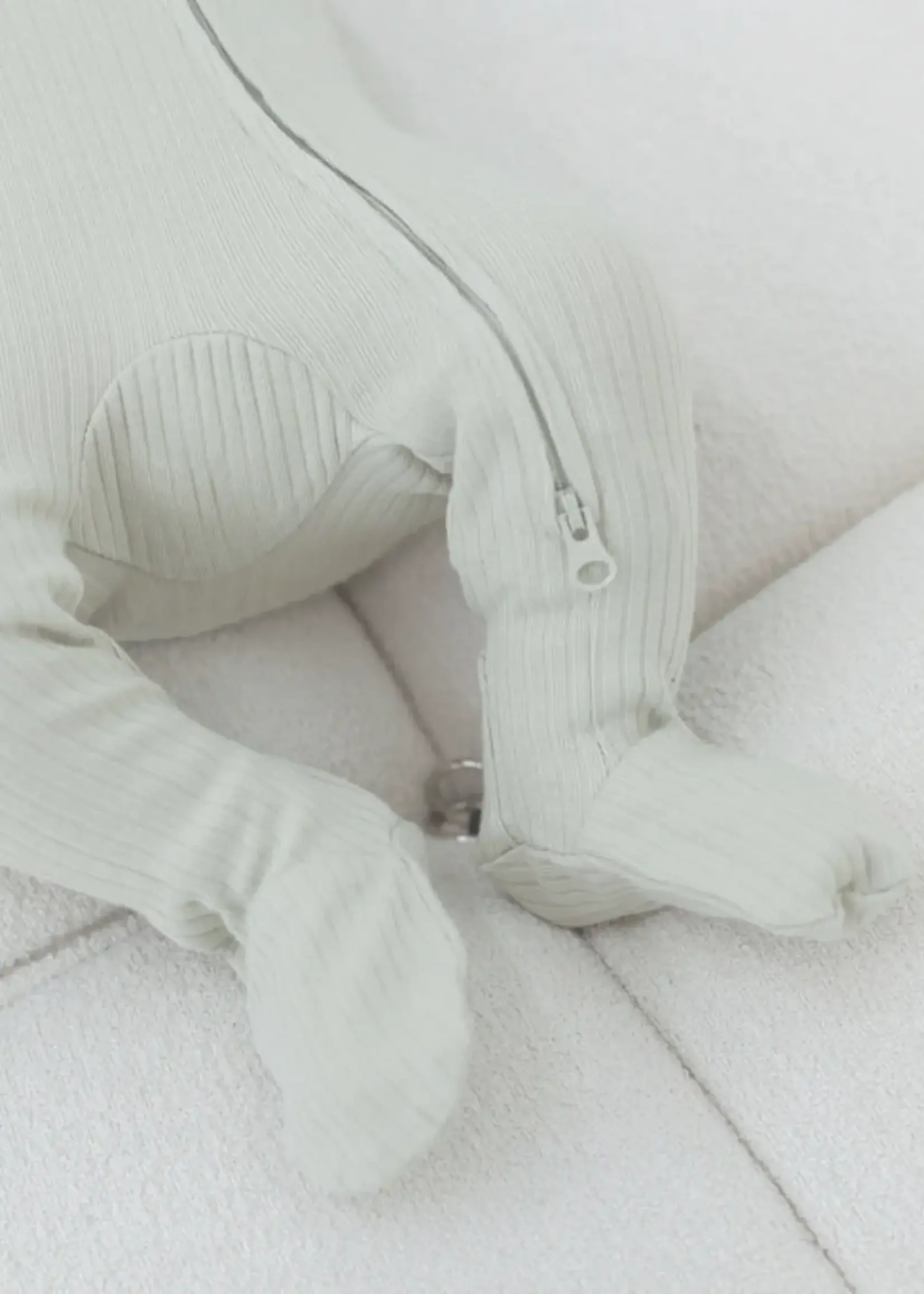 Mila & Co. Ribbed Footie