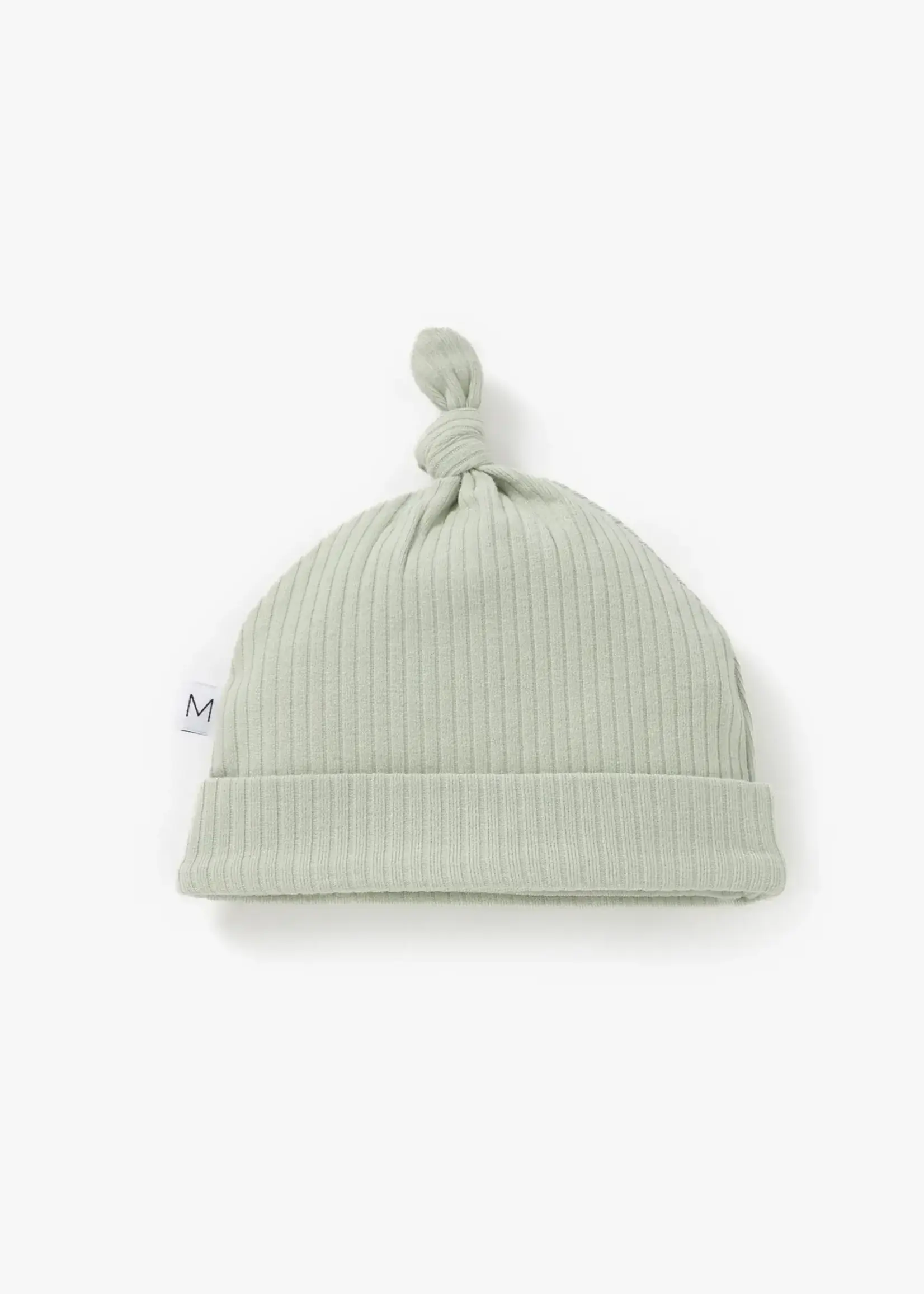 Mila & Co. Ribbed Knotted Hat