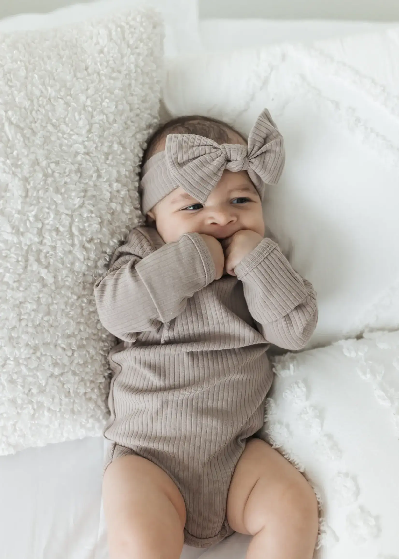 Mila & Co. Ribbed Bodysuit