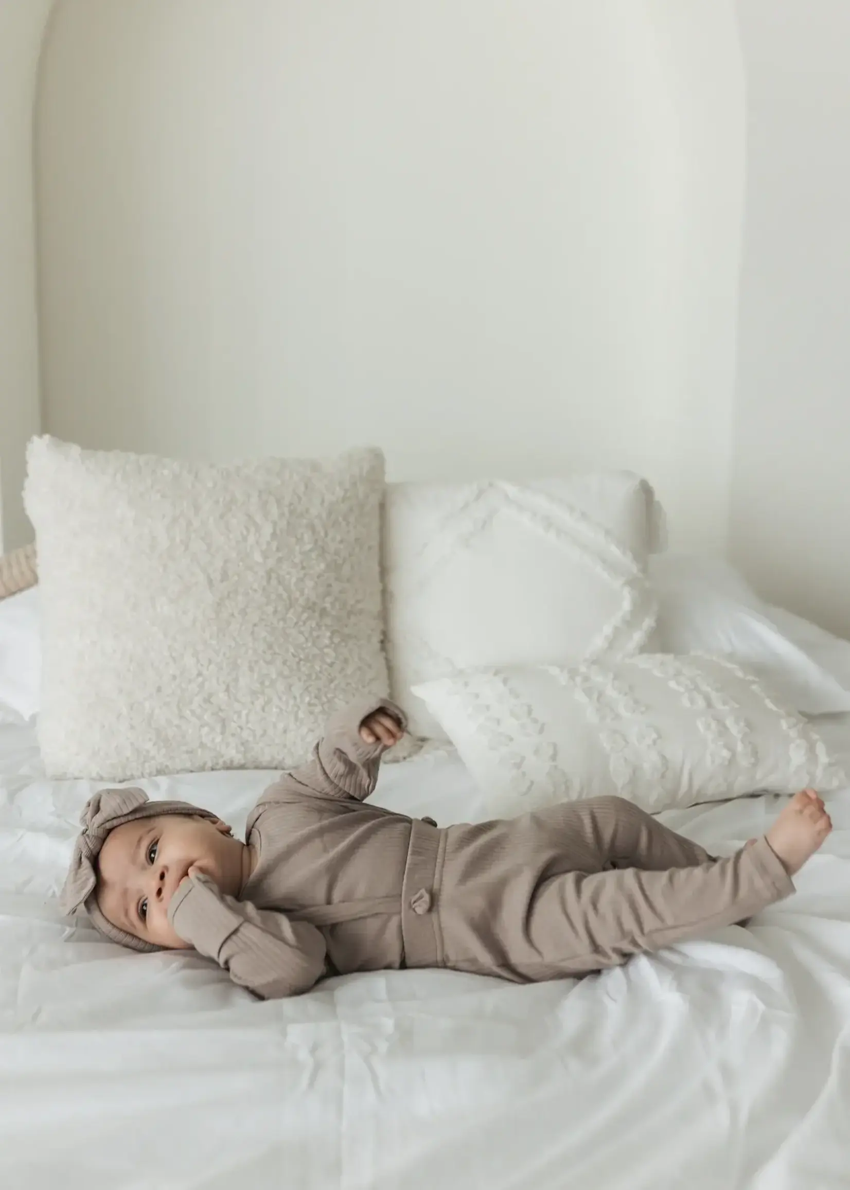 Mila & Co. Ribbed Bodysuit