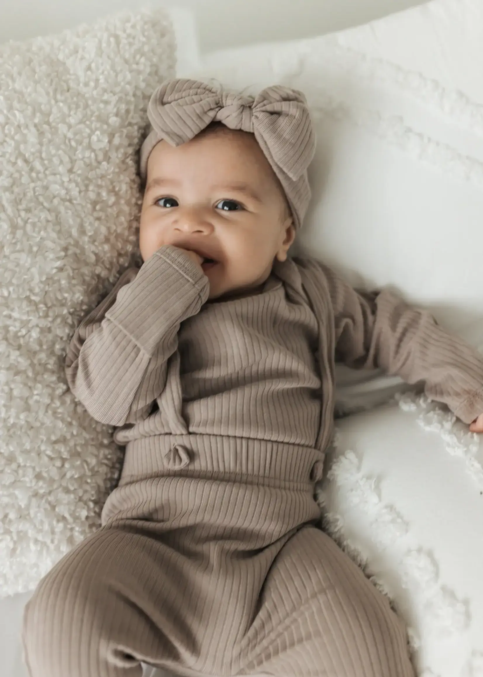 Mila & Co. Ribbed Bodysuit
