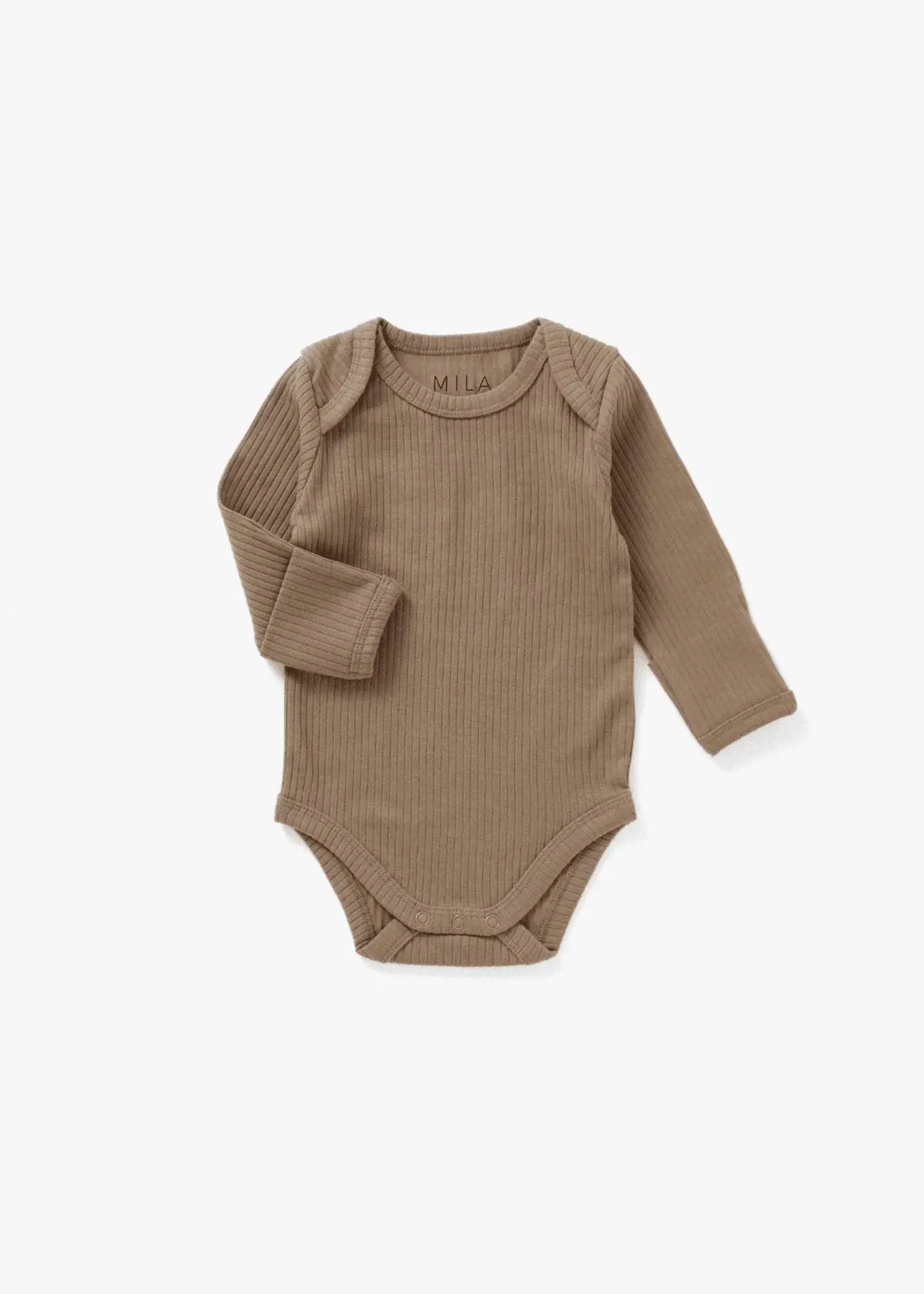 Mila & Co. Ribbed Bodysuit