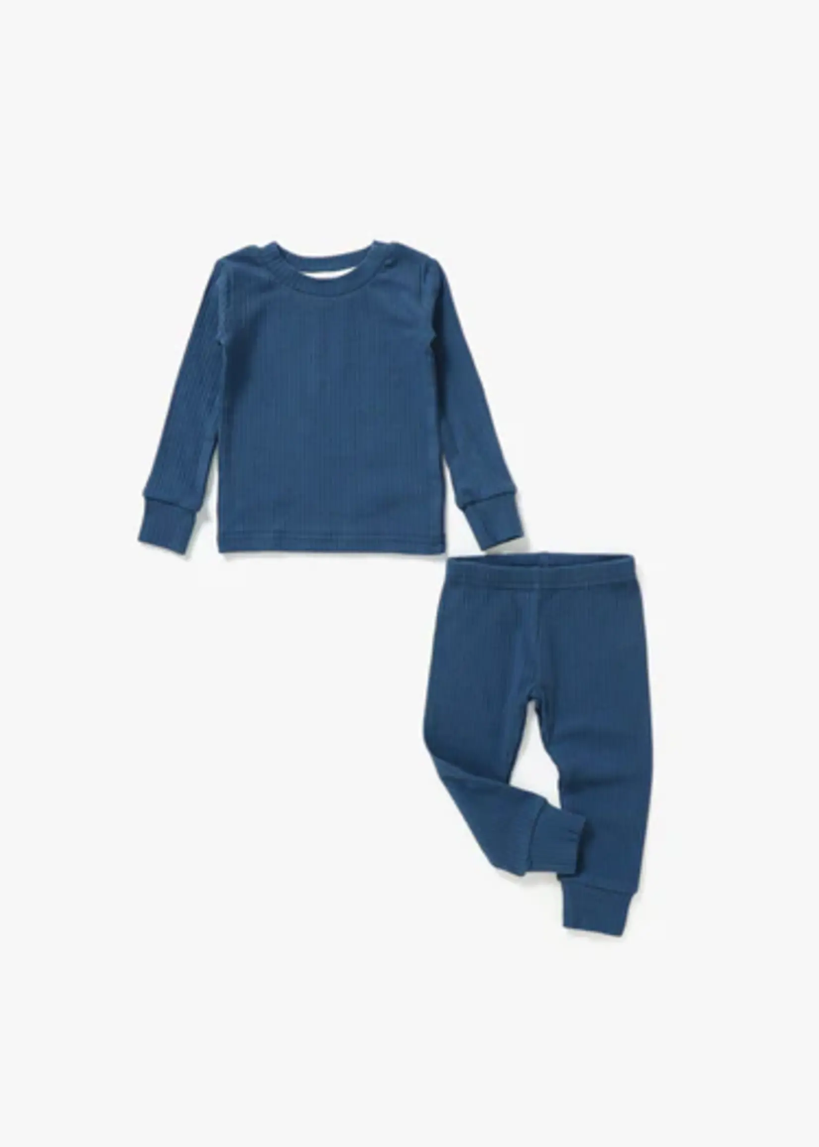Mila & Co. Ribbed Lounge Set