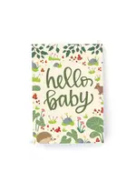 Pedaller Designs Hello Baby Mini Card