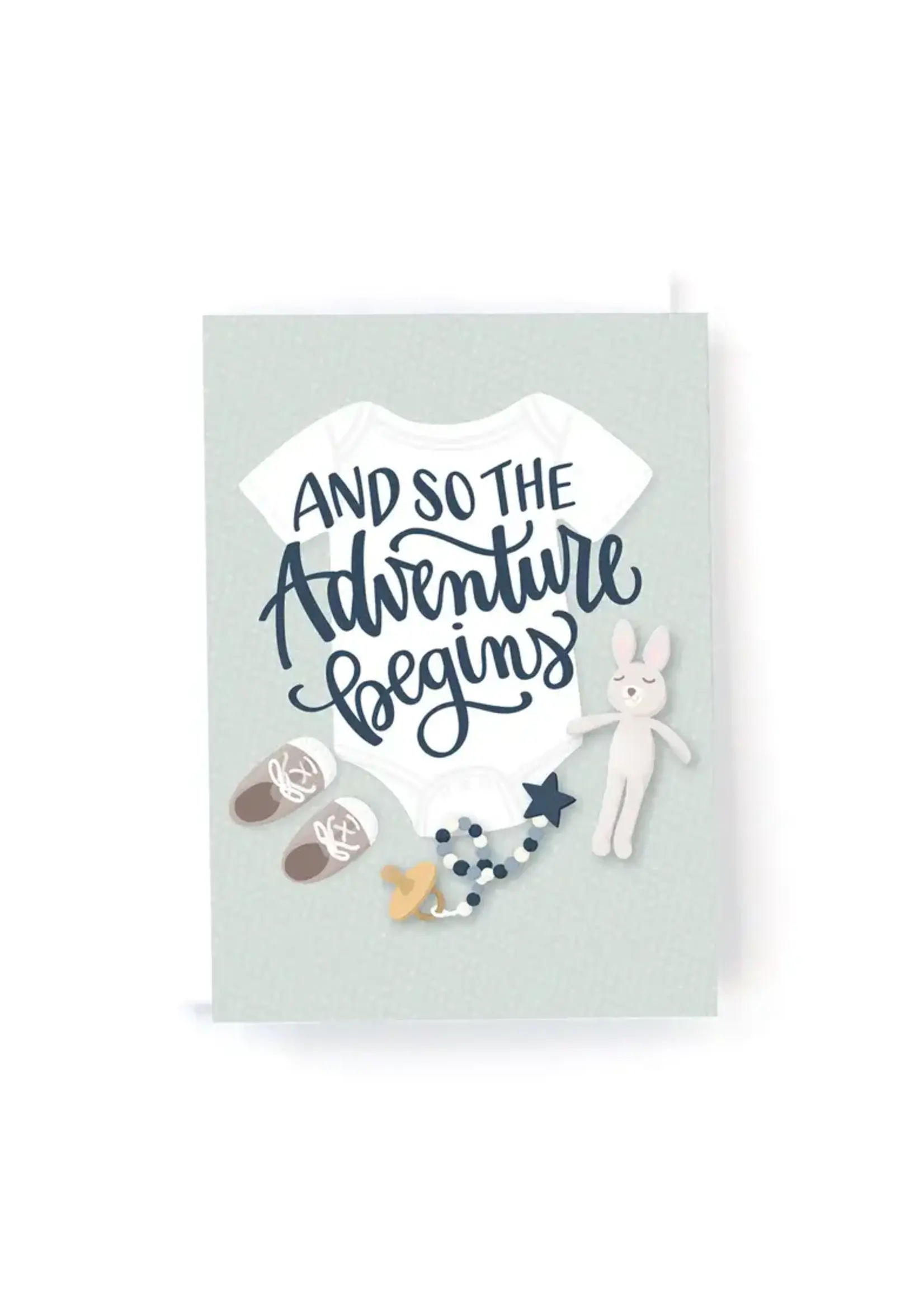 Pedaller Designs And so the Adventure Begins Mini Card