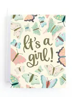 Pedaller Designs It's a Girl Card