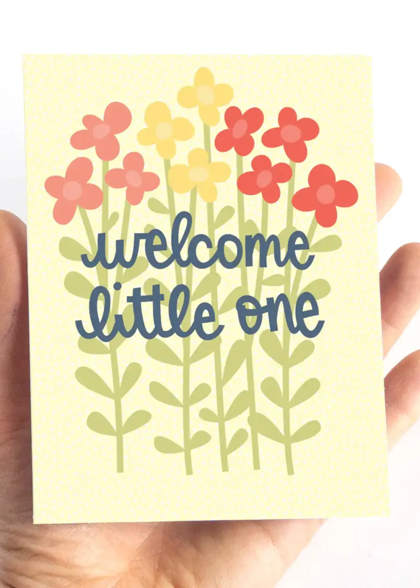 Pedaller Designs Welcome Little One Card