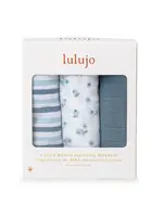 Lulujo Baby Receiving Blankets 3 Pack