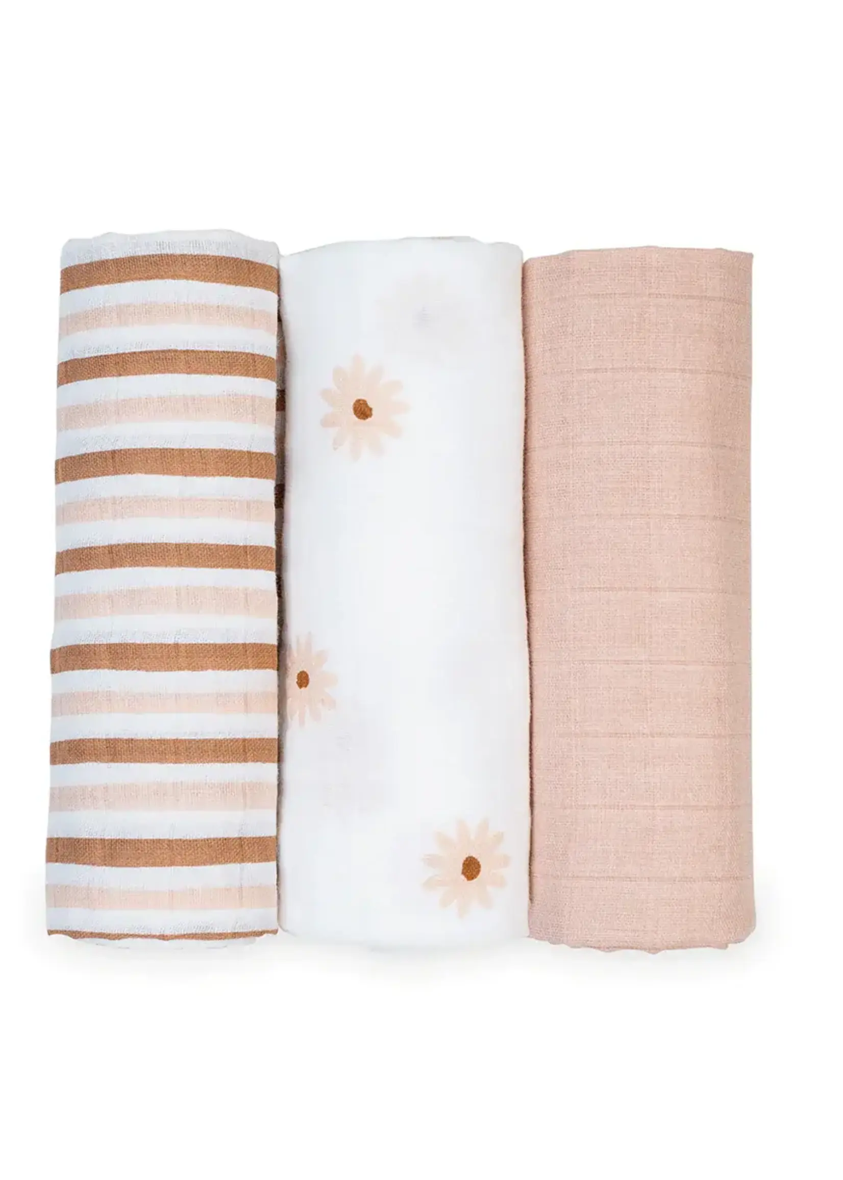 Lulujo Baby Receiving Blankets 3 Pack
