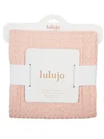 Lulujo Baby Waffle Baby Blanket