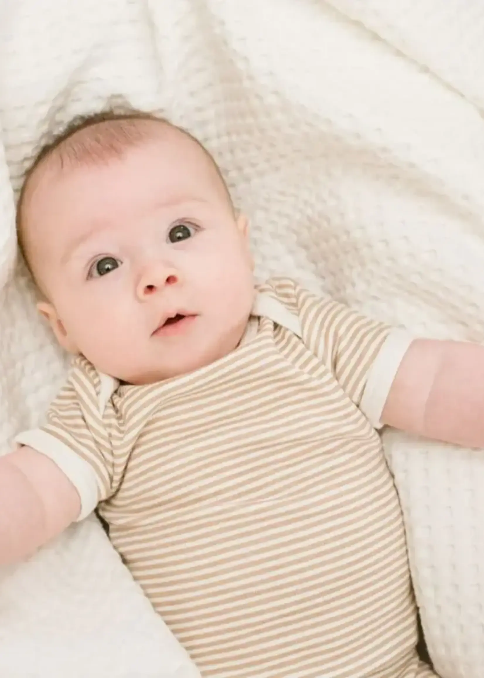 Lulujo Baby Waffle Baby Blanket