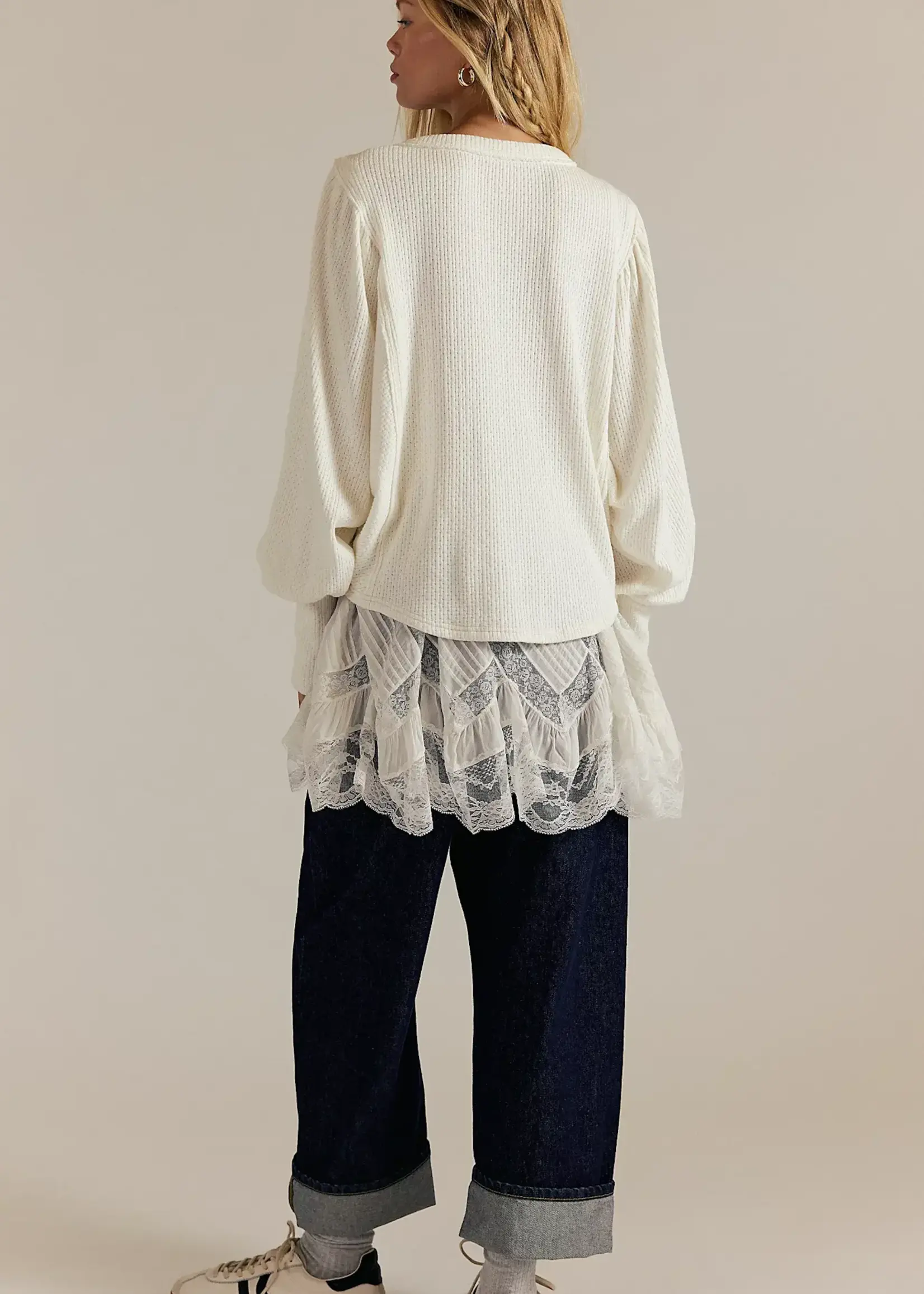 Free People Quinn Knit Thermal
