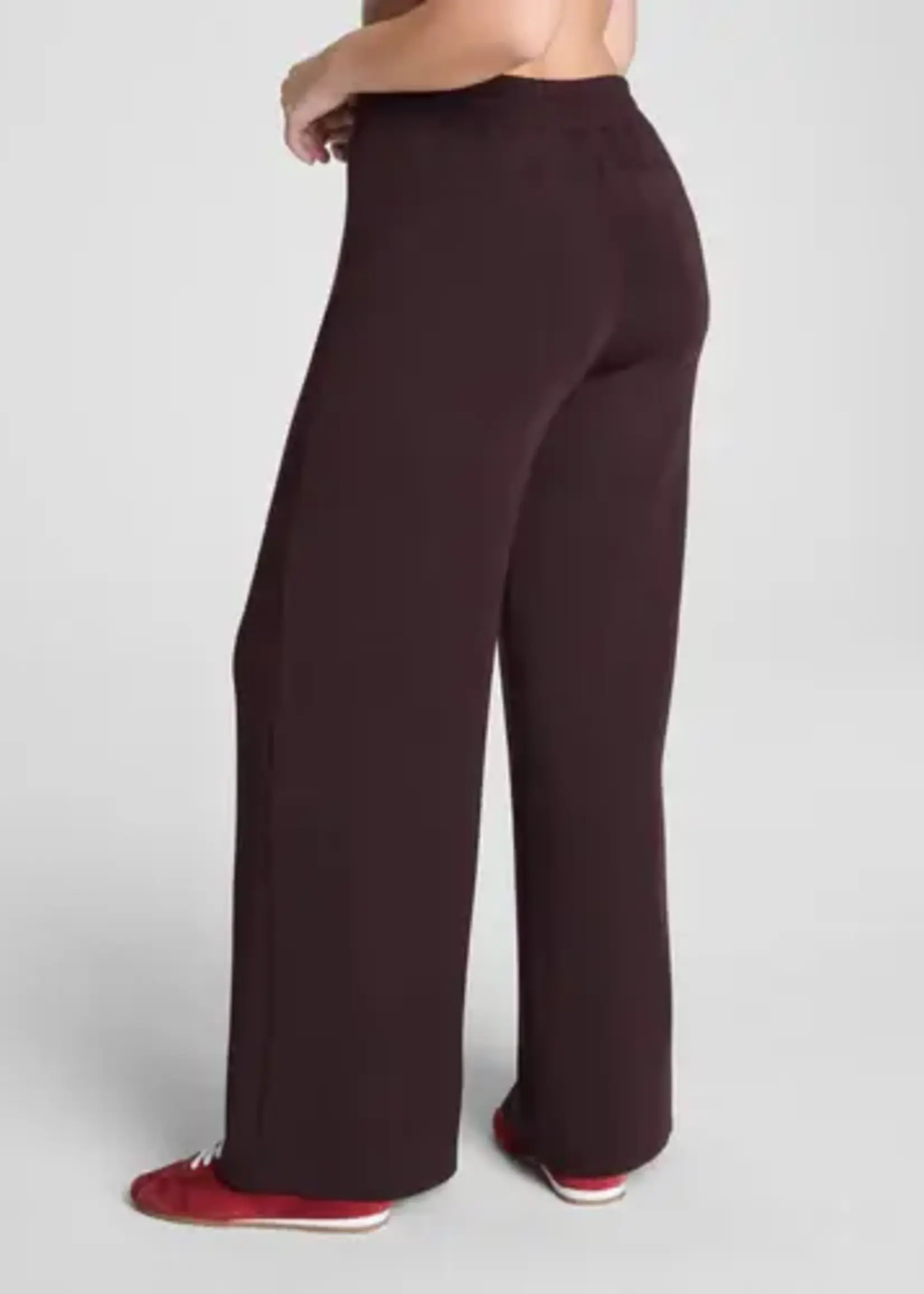 SPANX Truffle Brown AirEssentials Wide Leg Pant