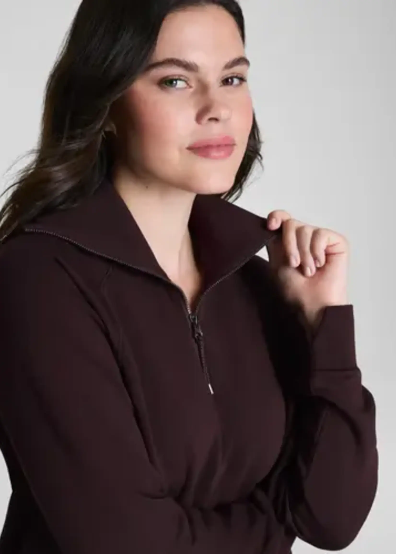 Truffle Brown AirEssentials Half Zip