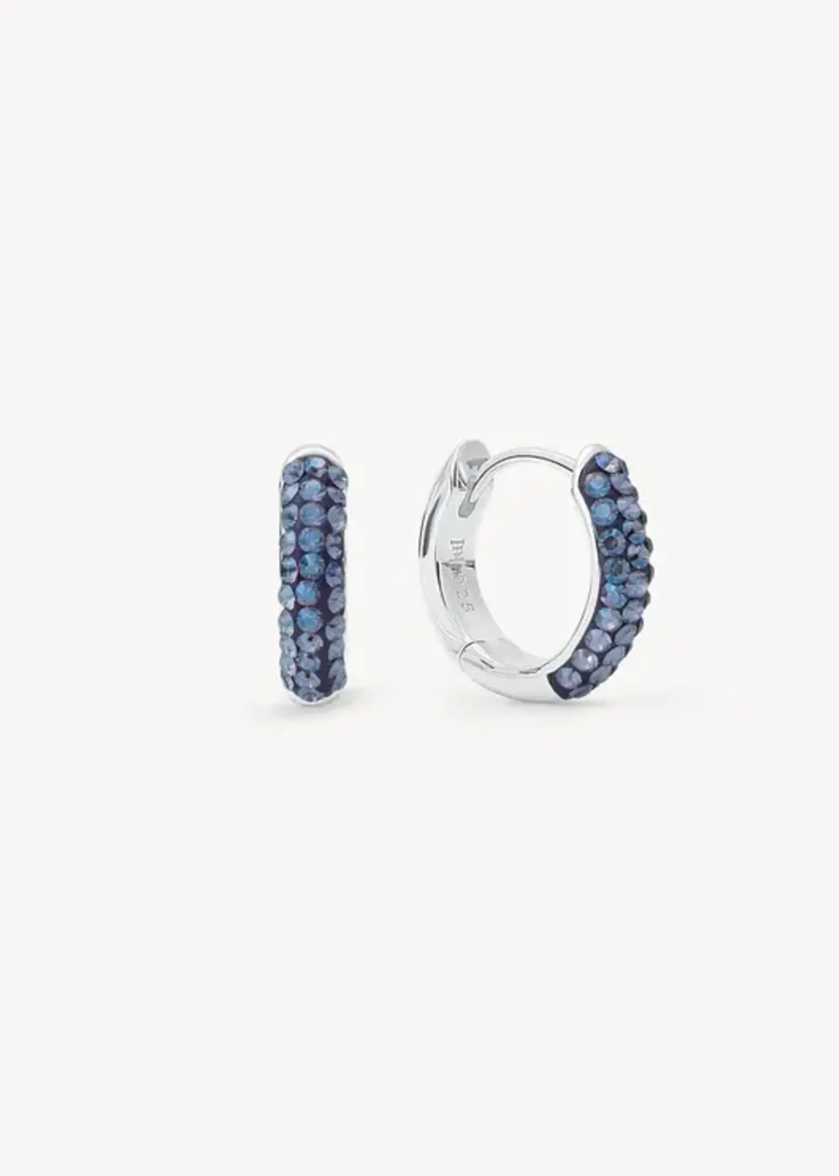 Hillberg & Berk Empress Always On Sparkle Hoop Earring