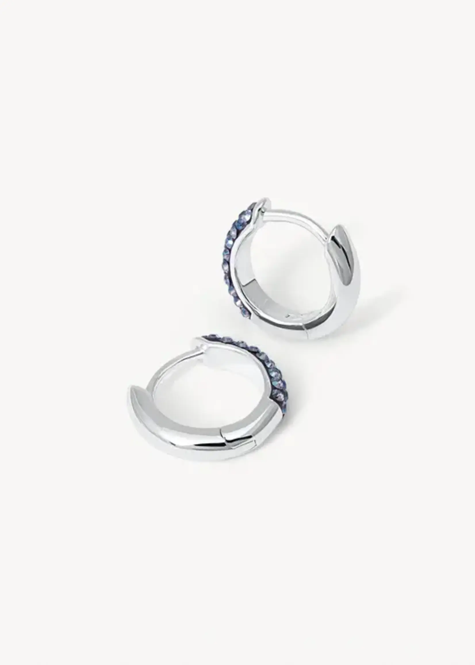 Hillberg & Berk Empress Always On Sparkle Hoop Earring