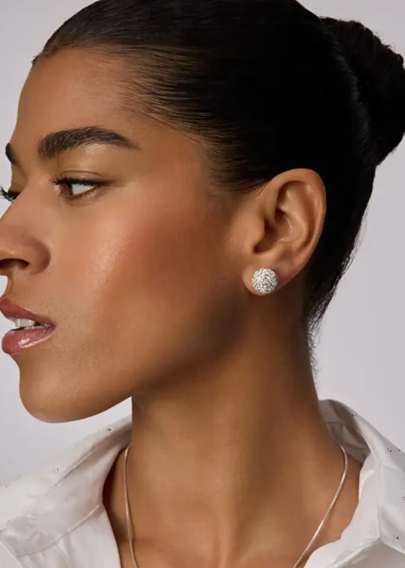 Hillberg & Berk Glitz Sparkle Ball™ Stud Earrings