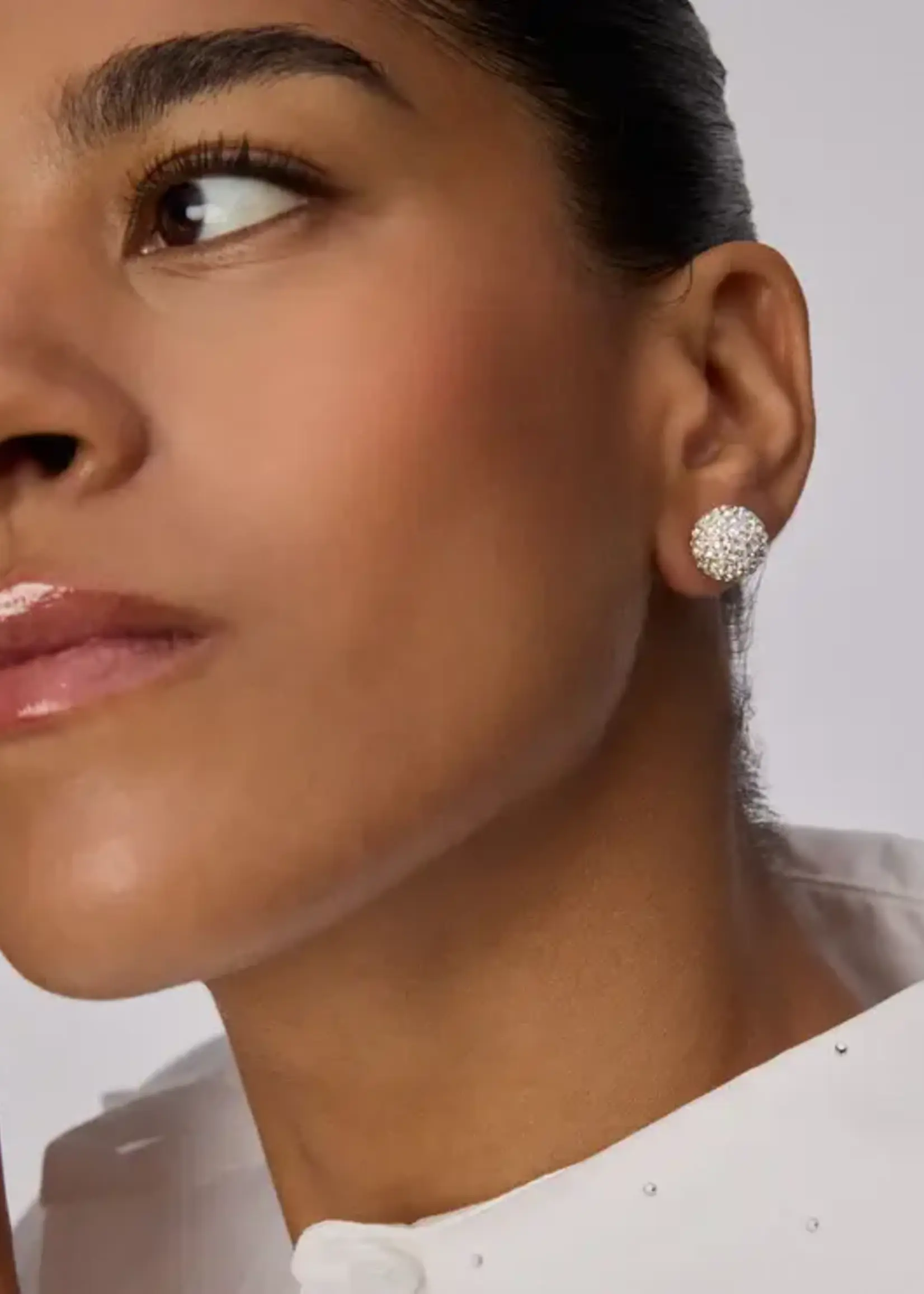 Hillberg & Berk Glitz Sparkle Ball™ Stud Earrings