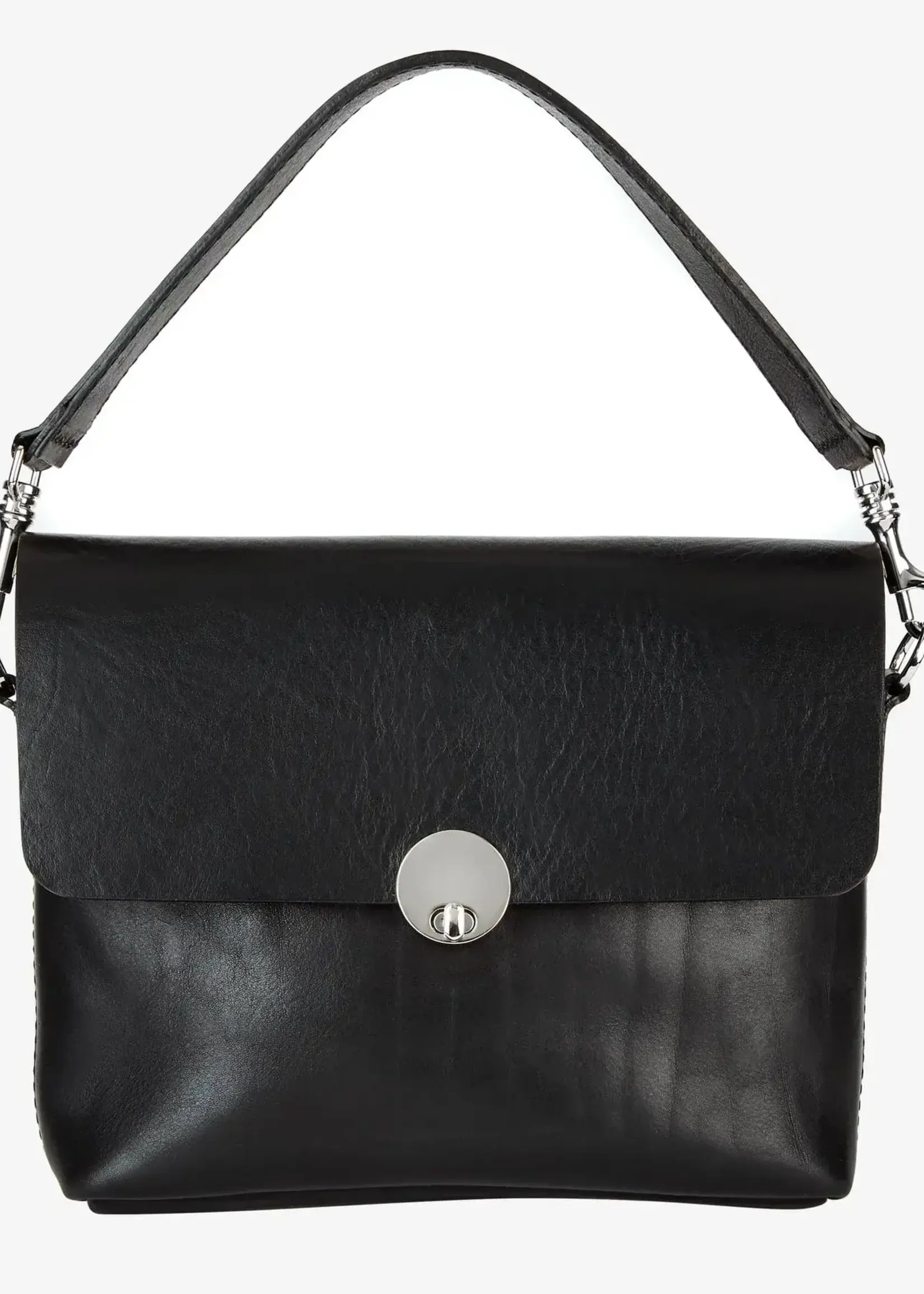 BRAVE Leather Kamiko Black Bridle Crossbody