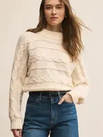 Z SUPPLY Artic Cable Sweater