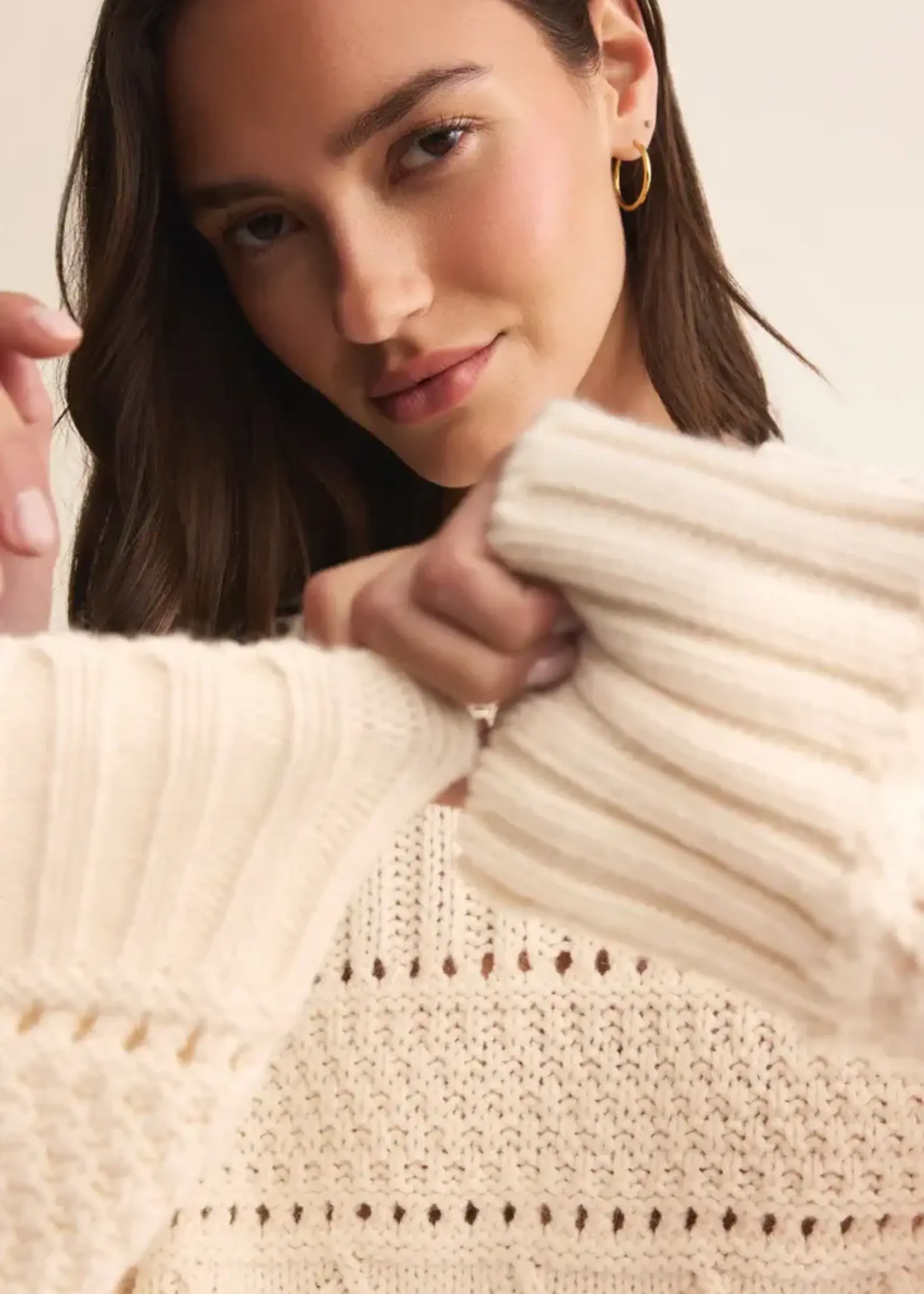 Z SUPPLY Cento Cable Sweater