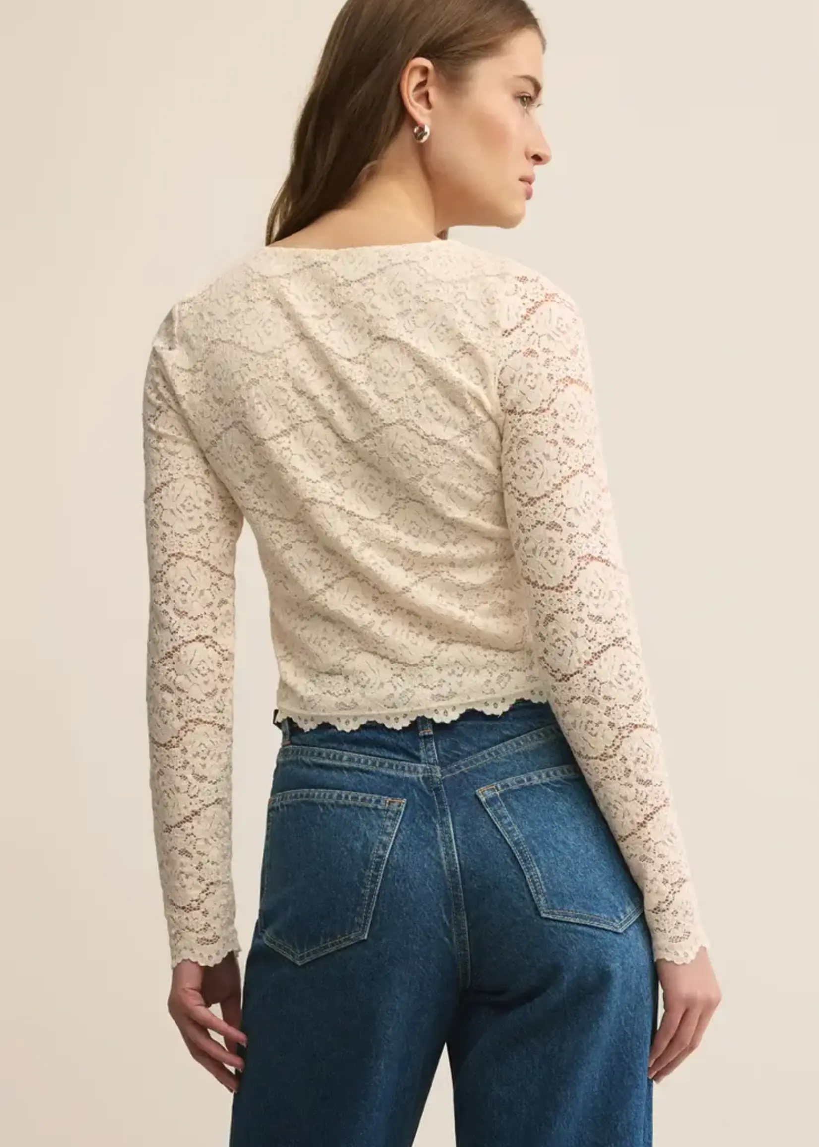 Z SUPPLY Aurora Lace Top