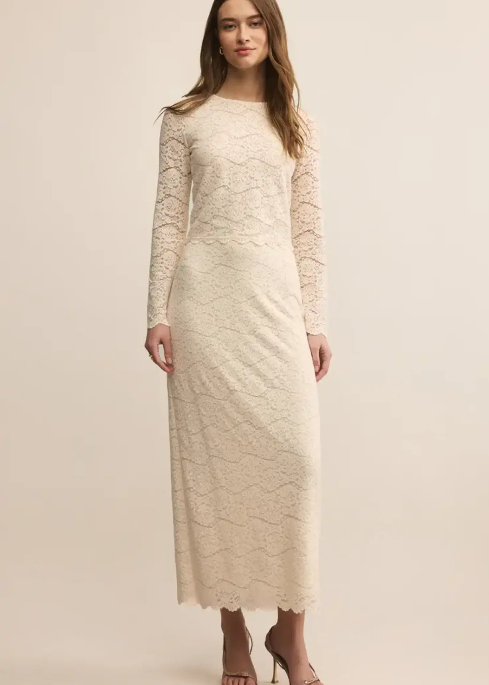 Z SUPPLY Via Lace Midi Skirt