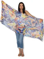 The Artist Label Windswept Botanica Viscose-Modal Scarf