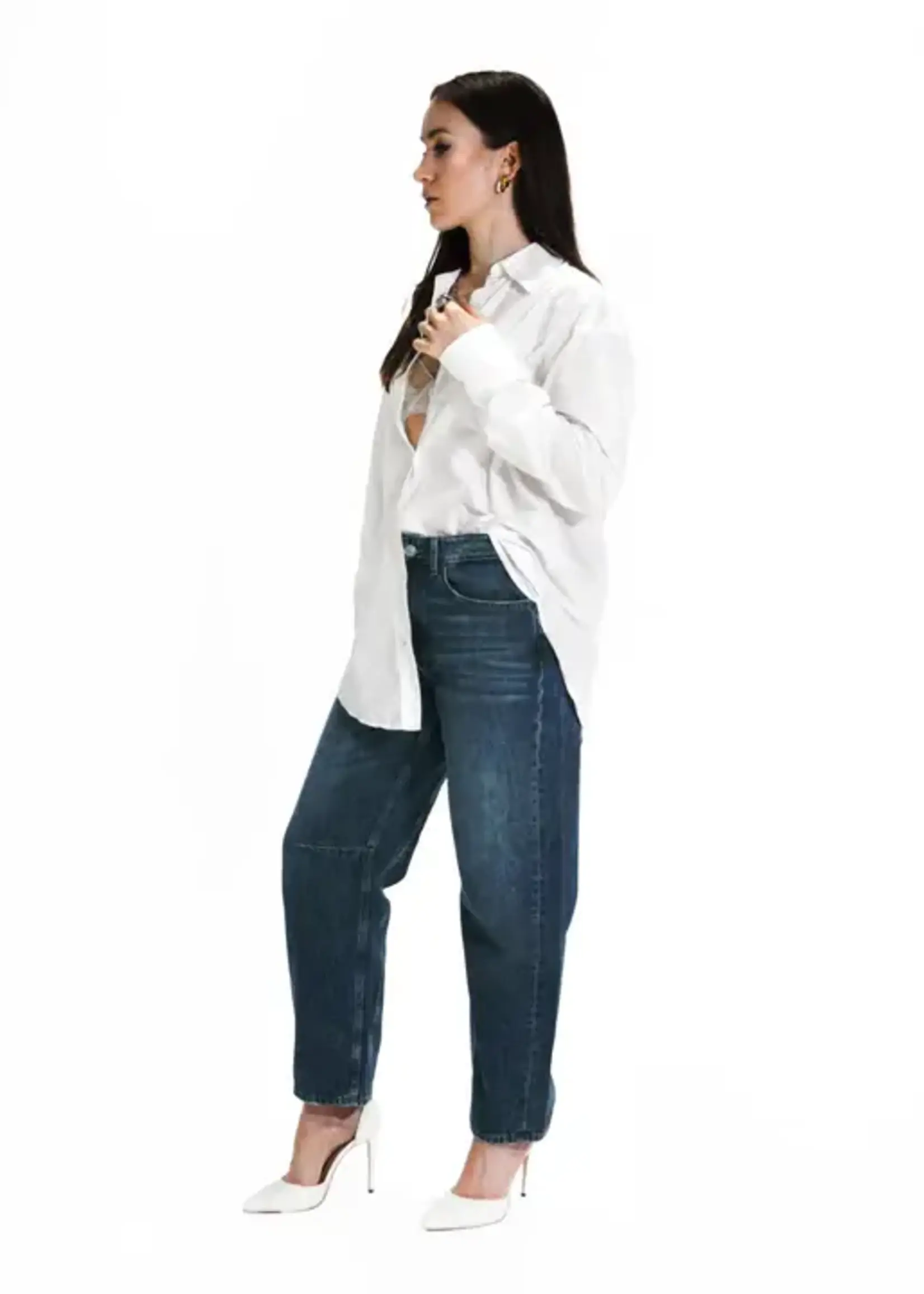 Guess Eco Barrel Mid-Rise Relaxed Jean