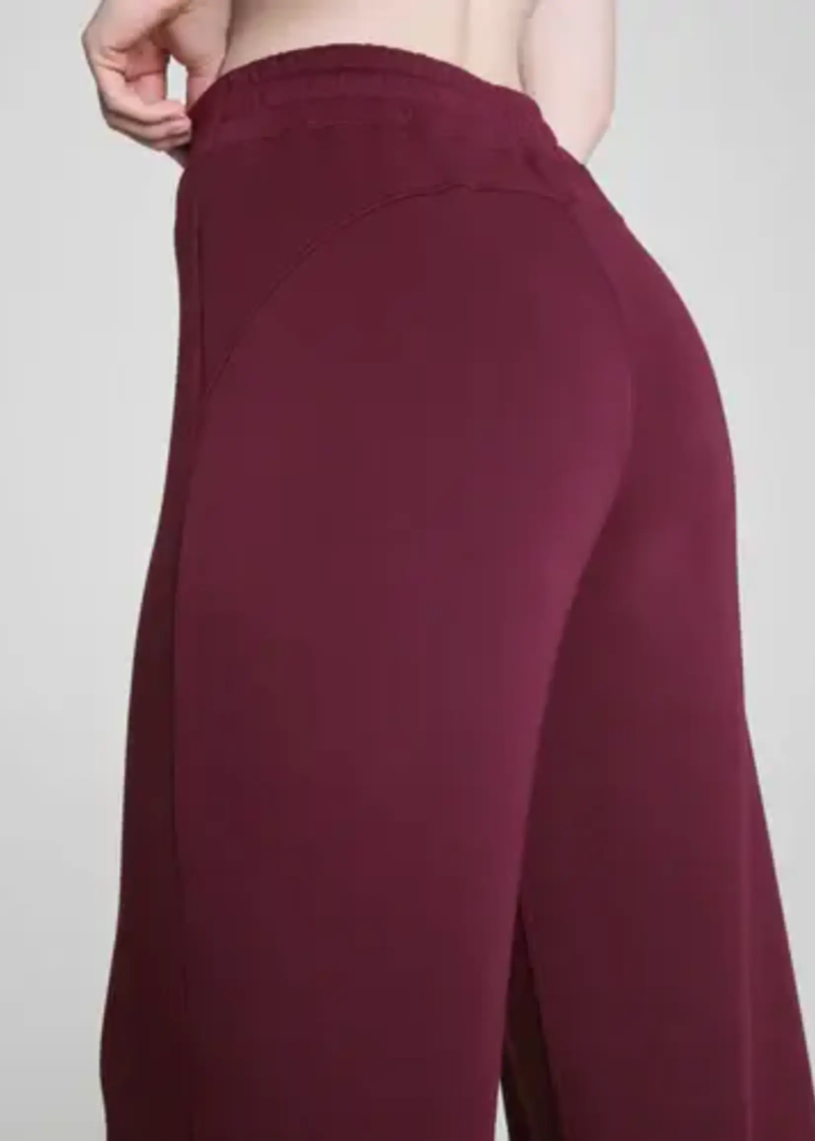 Plum Berry AirEssentials Wide Leg Pant