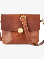 BRAVE Leather Kamiko Brandy Bridle Crossbody