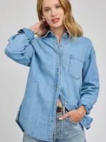 Gentle Fawn Whitney Denim Button Down Shirt
