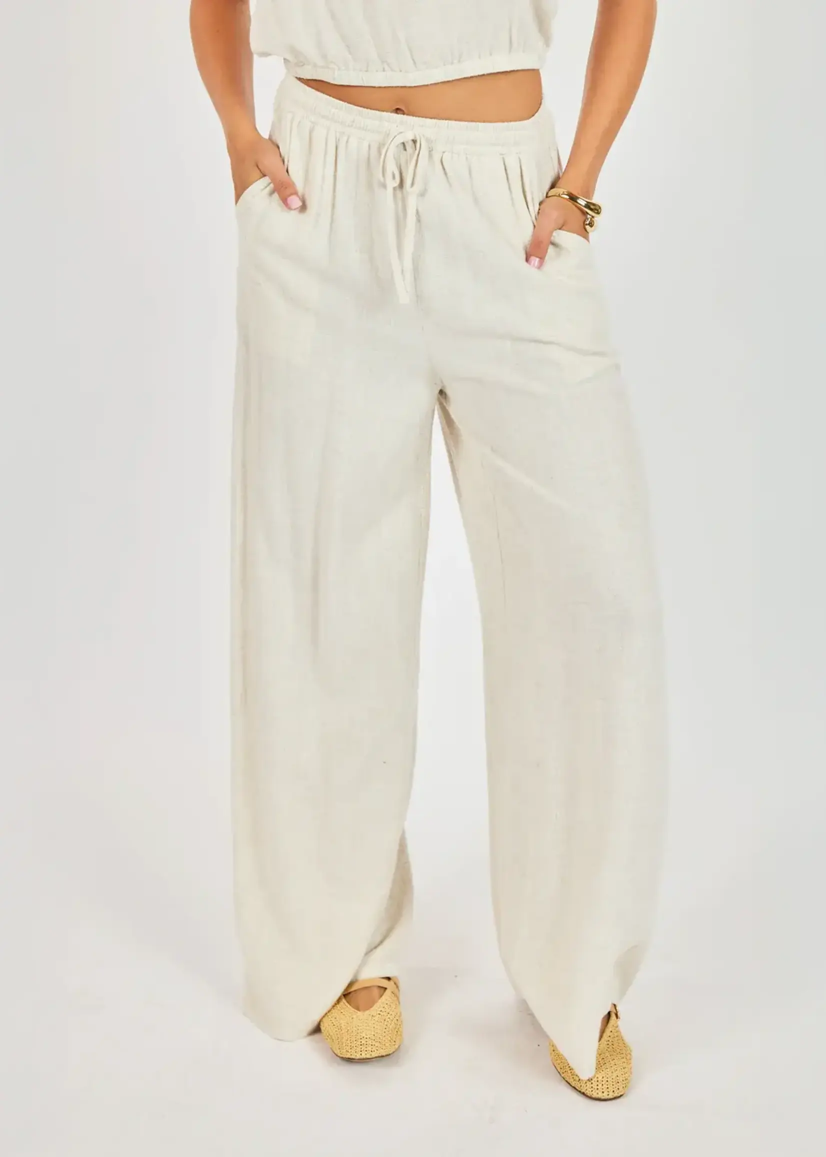 Sadie & Sage Sugarloaf Elastic Waist Pant