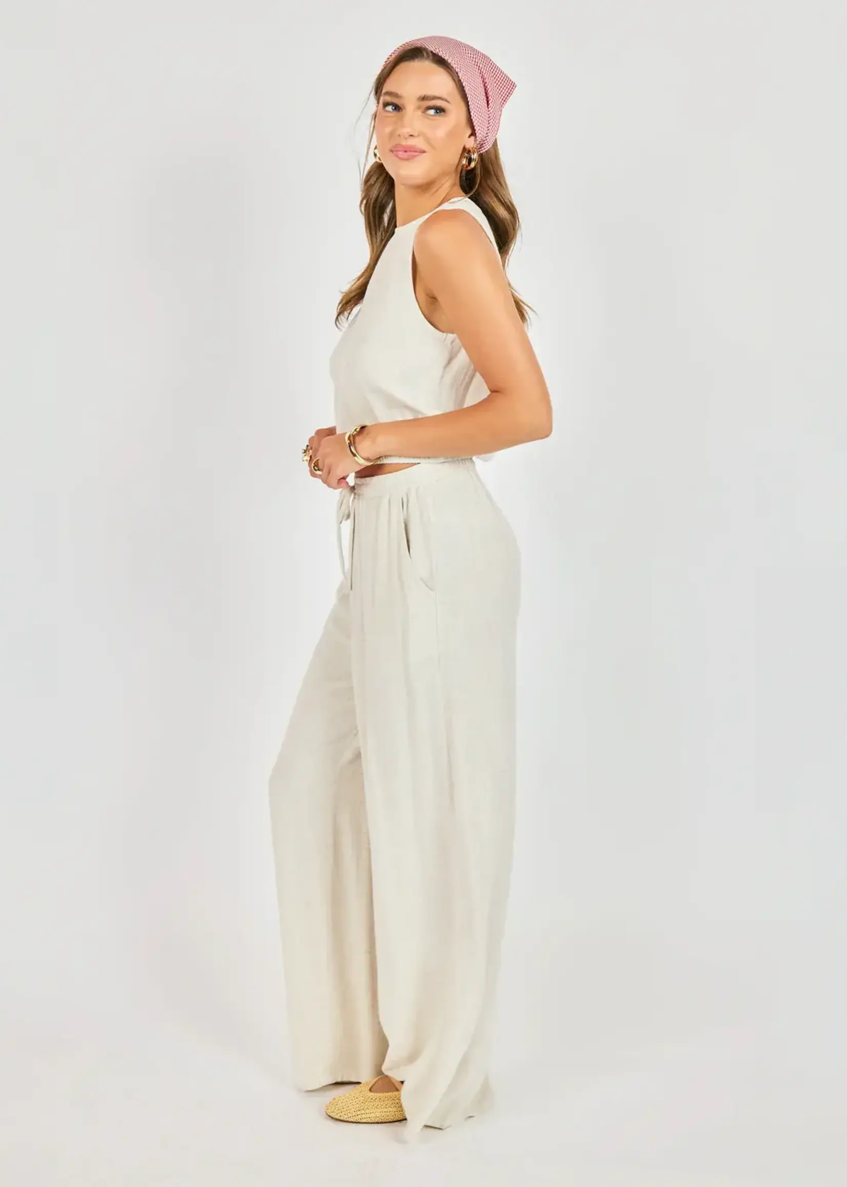 Sadie & Sage Sugarloaf Elastic Waist Pant