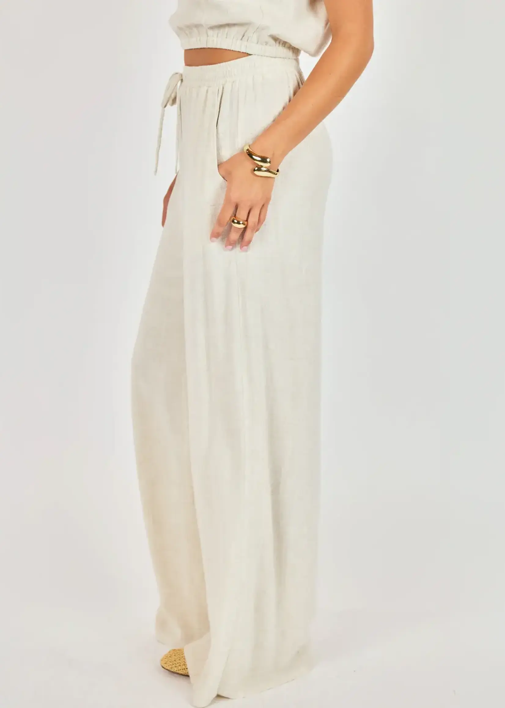 Sadie & Sage Sugarloaf Elastic Waist Pant