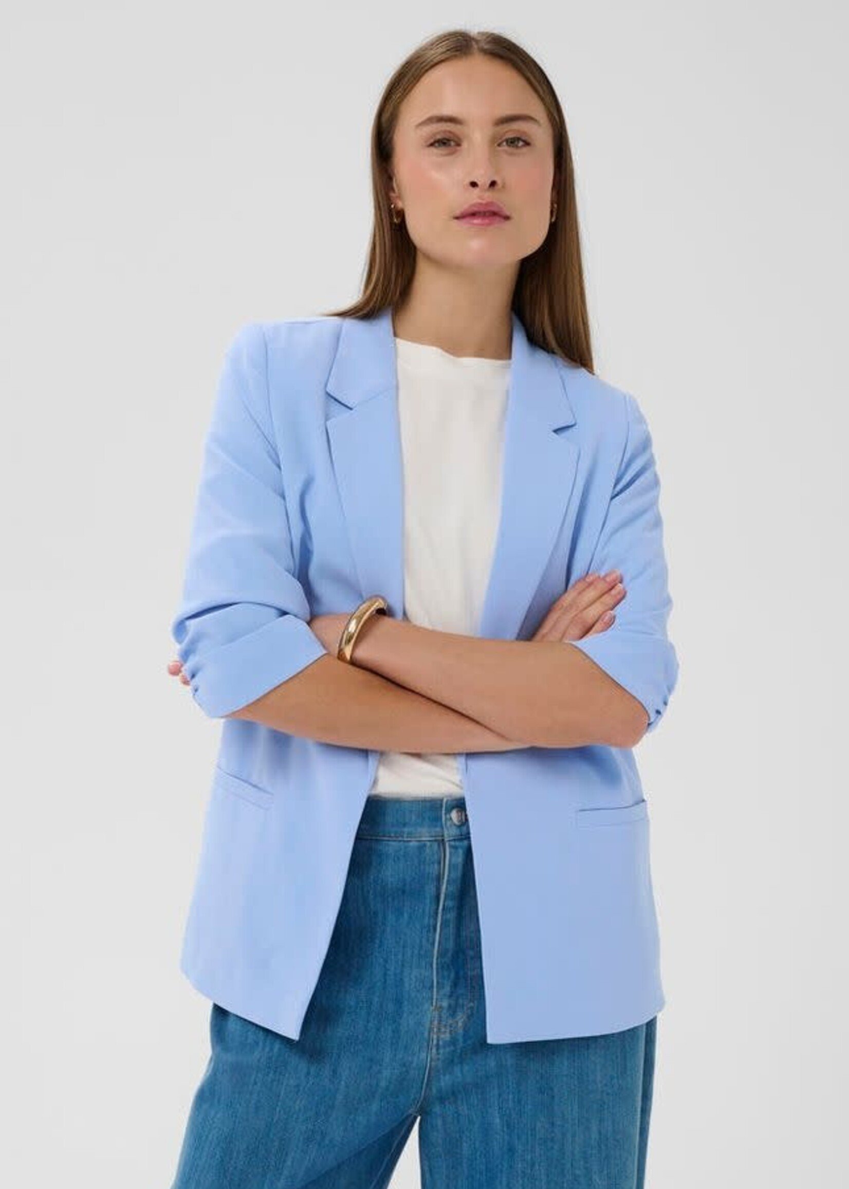 Soaked in Luxury Shirley Short Sleeve Blazer